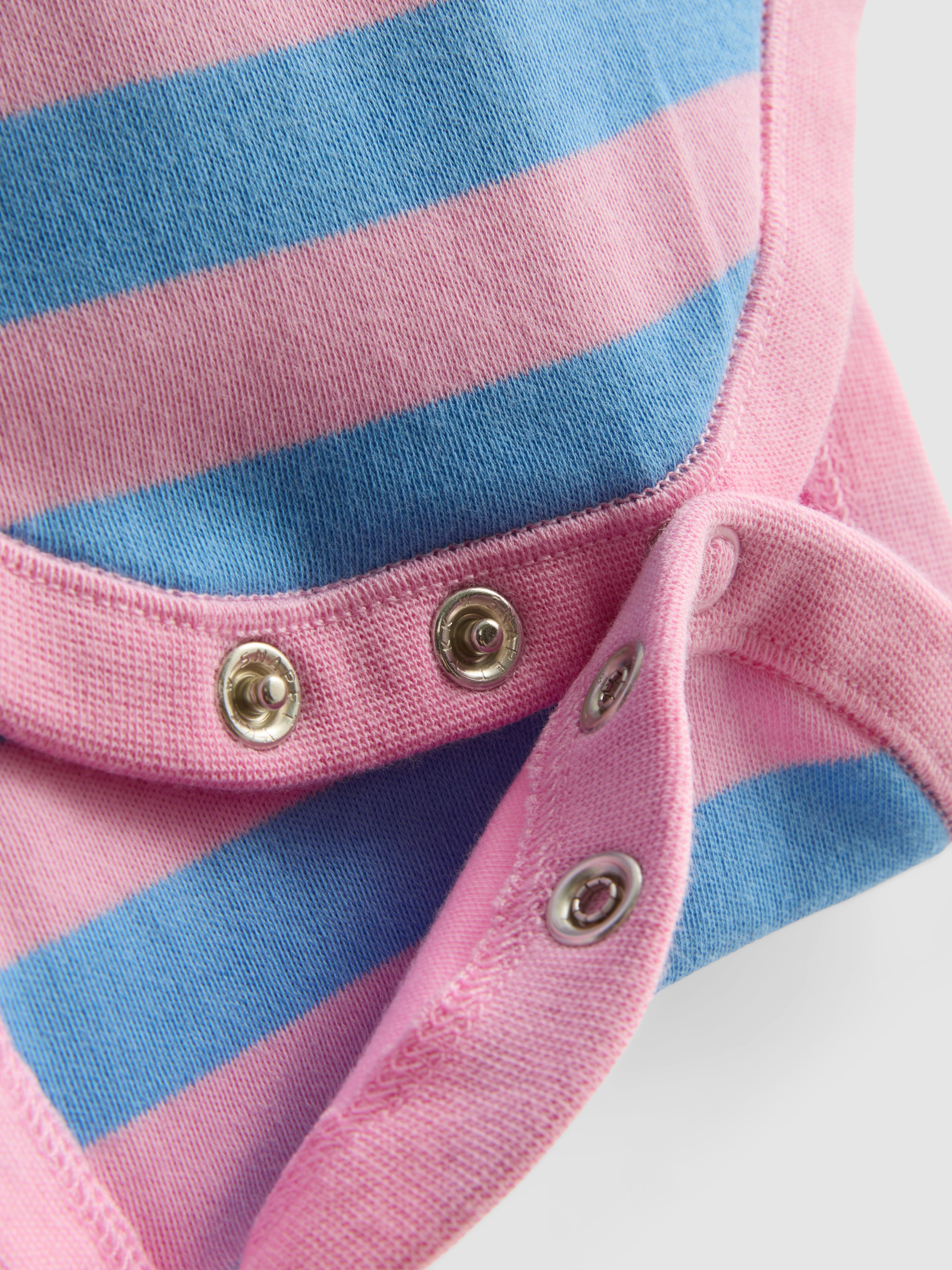 0-18mths | Onesie and Fruit Embroidered Denim Overalls Newborn Set