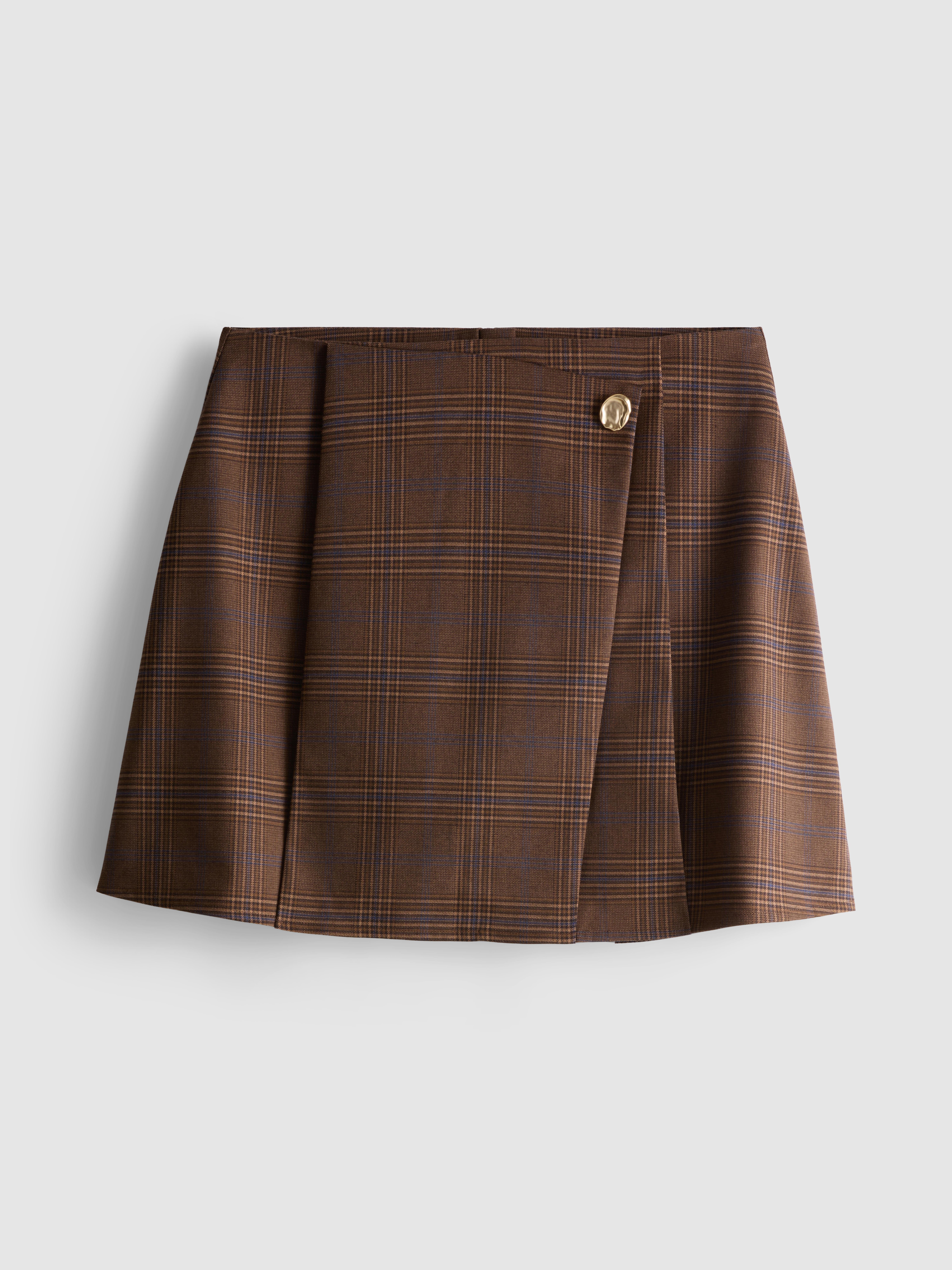 Mini-jupe asymétrique ajustée