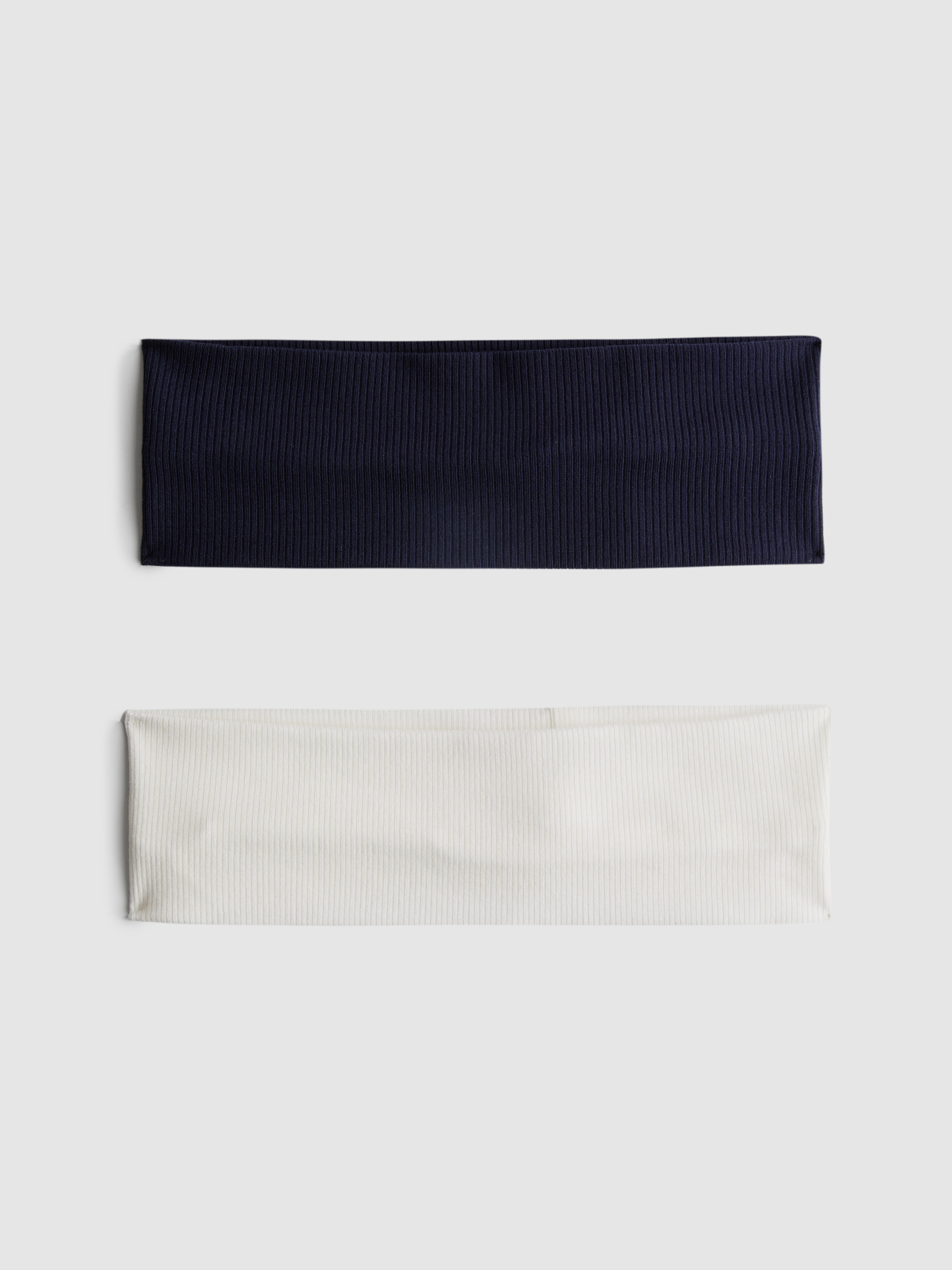 Gerippte Haarreife, 2er-Pack