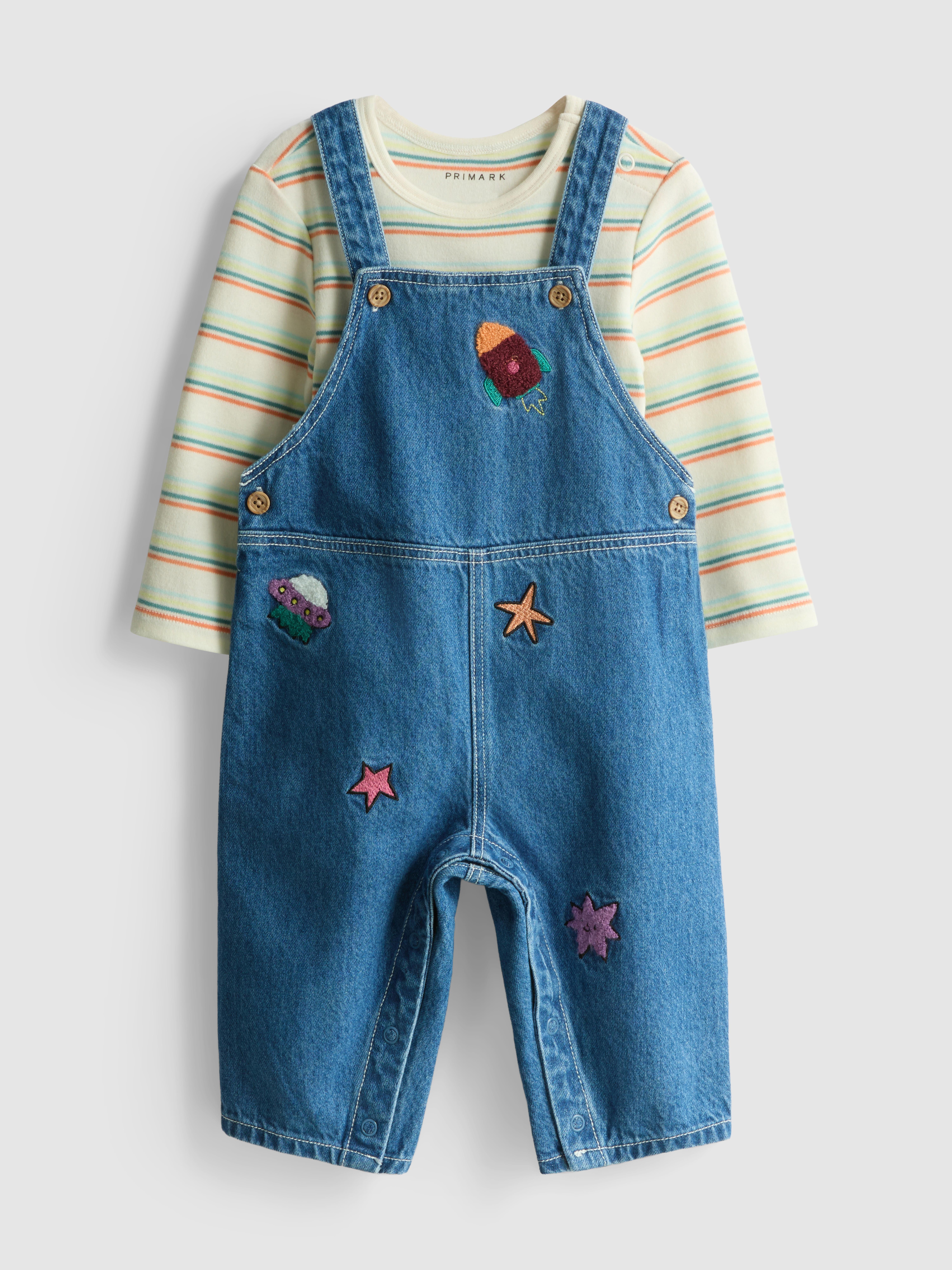 0–18 mois | Body et salopette en jean nouveau-né
