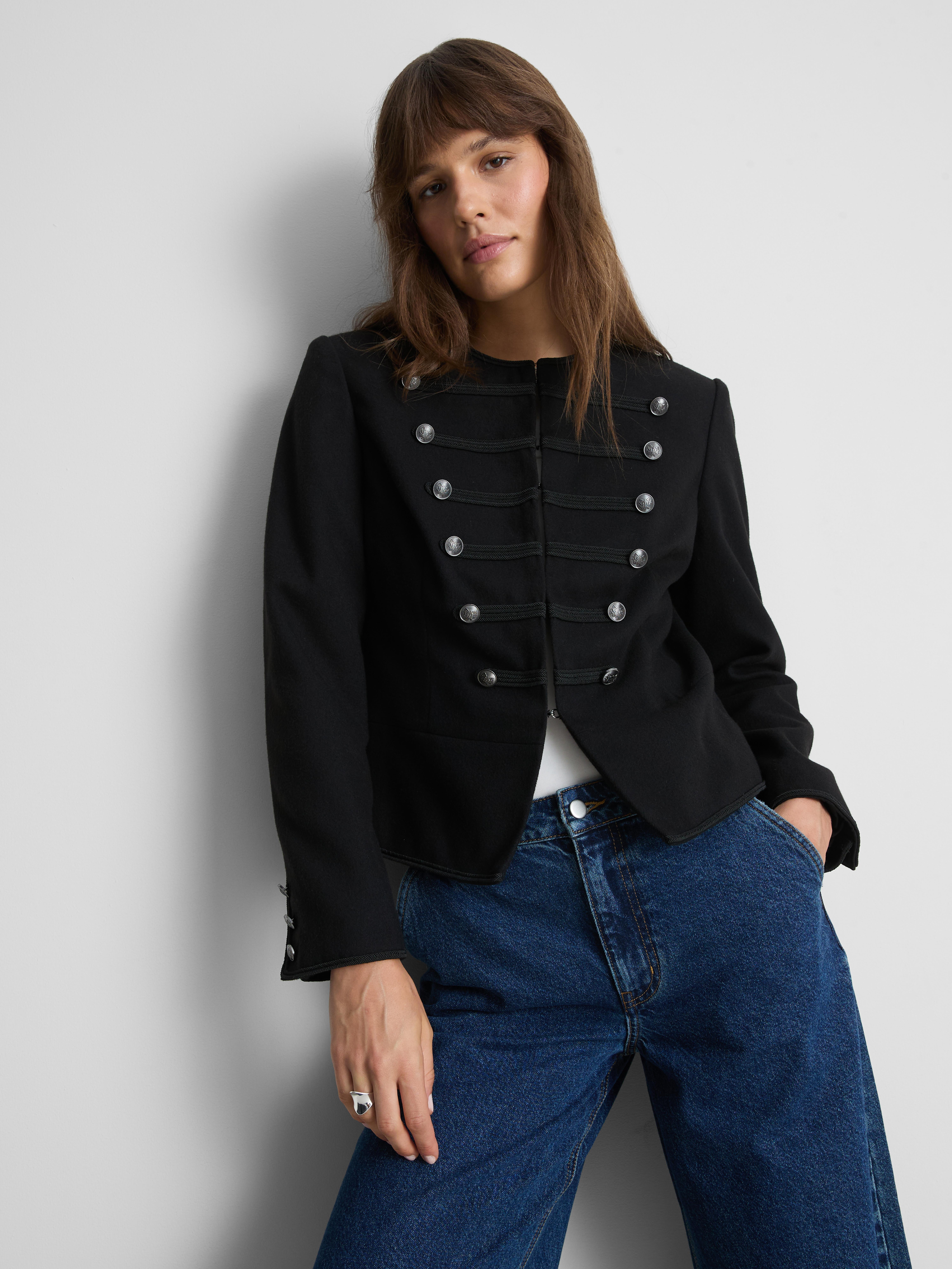 Paula Echevarría Structured Drummer Jacket
