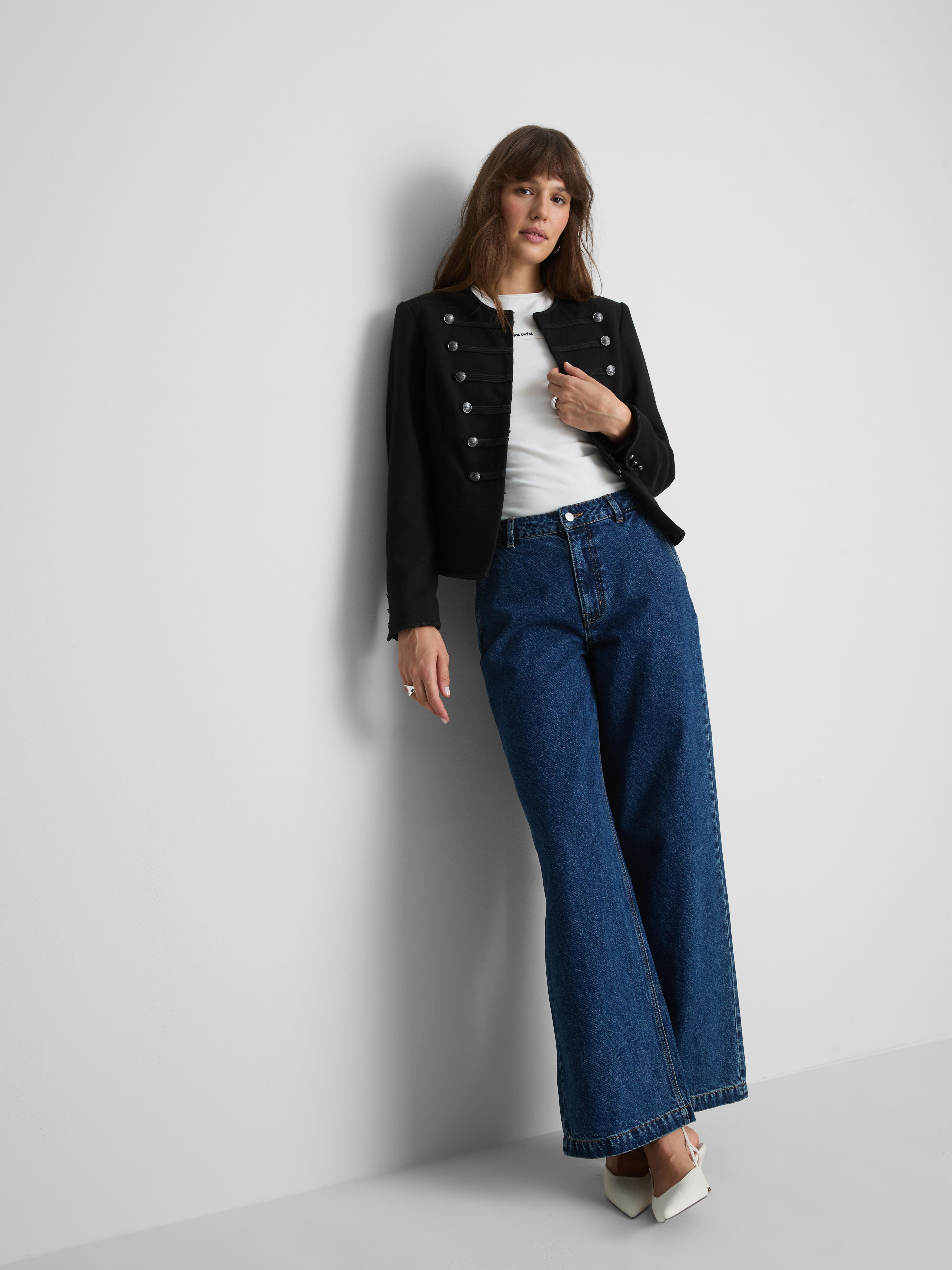 Paula Echevarría Structured Drummer Jacket