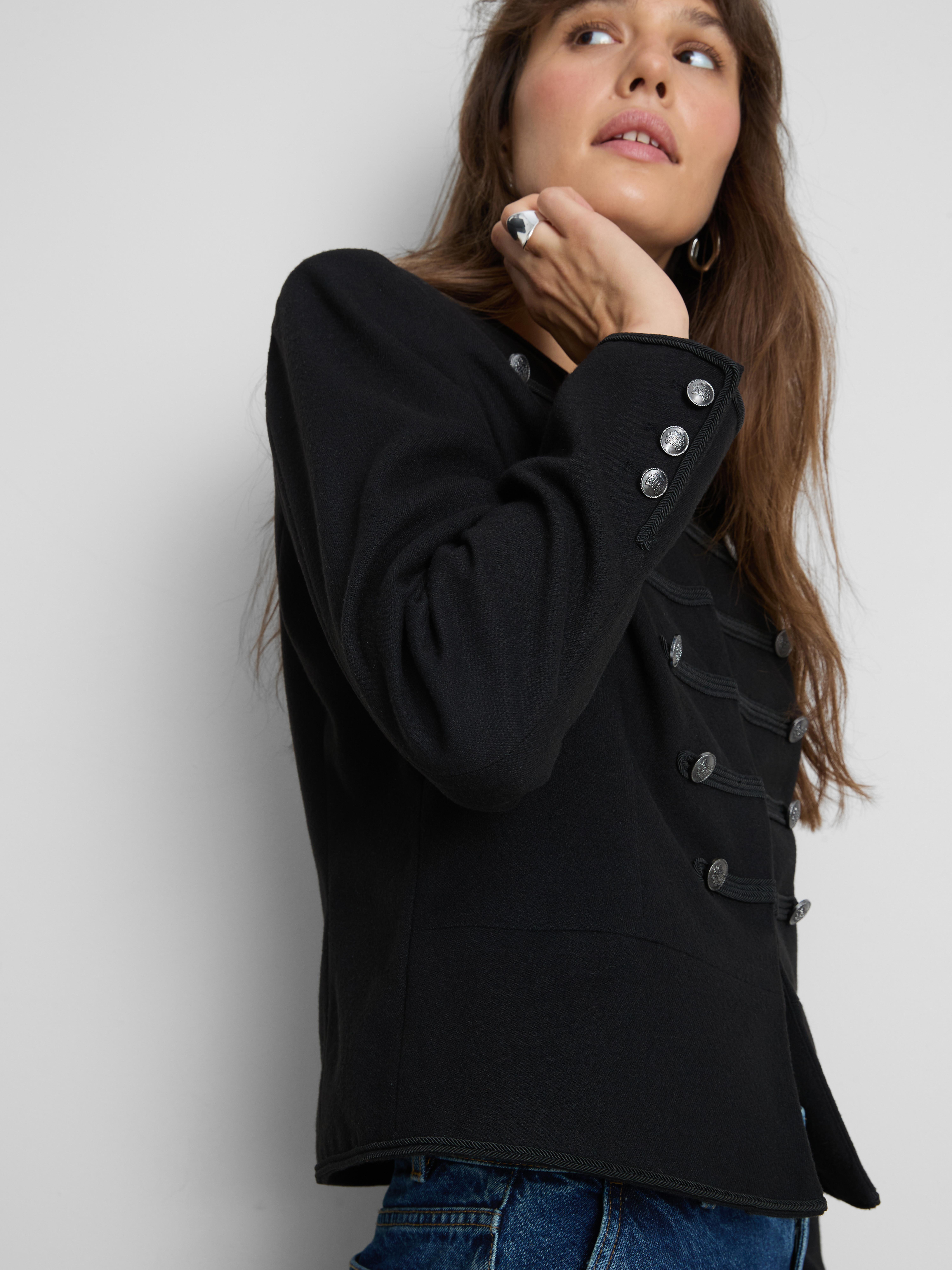 Paula Echevarría Structured Drummer Jacket