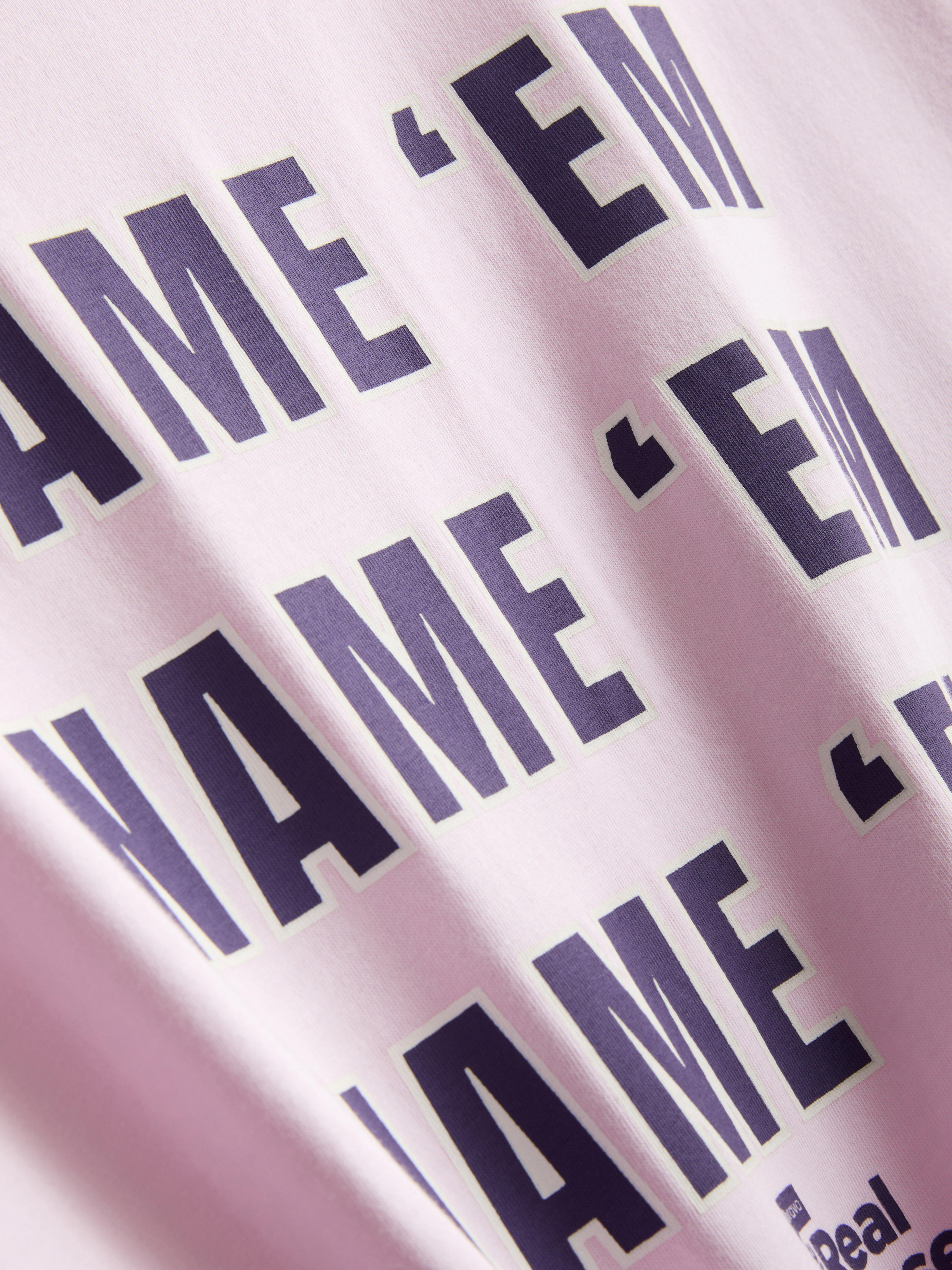 Korte katoenen pyjama met print The Real Housewives