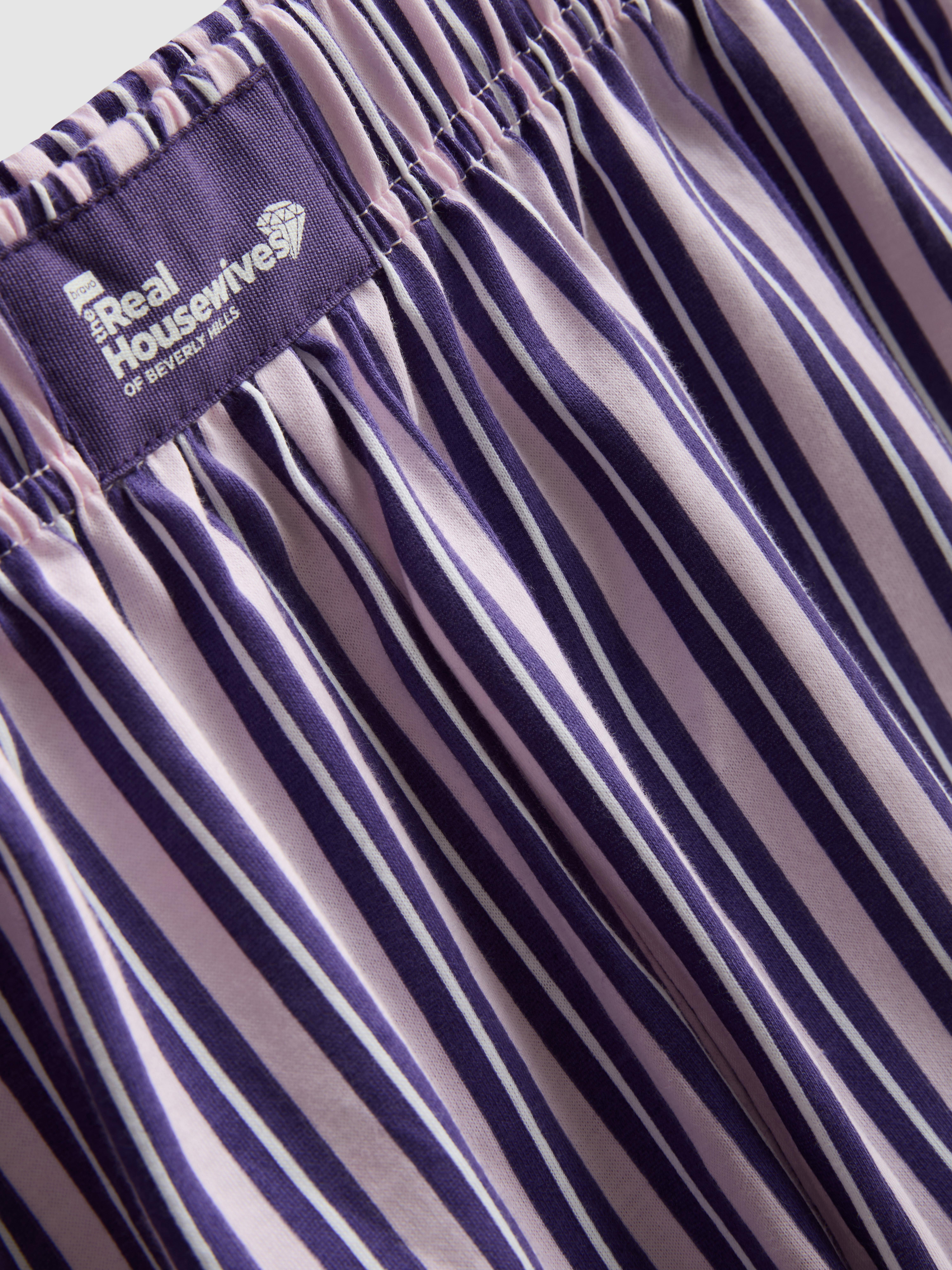 Korte katoenen pyjama met print The Real Housewives