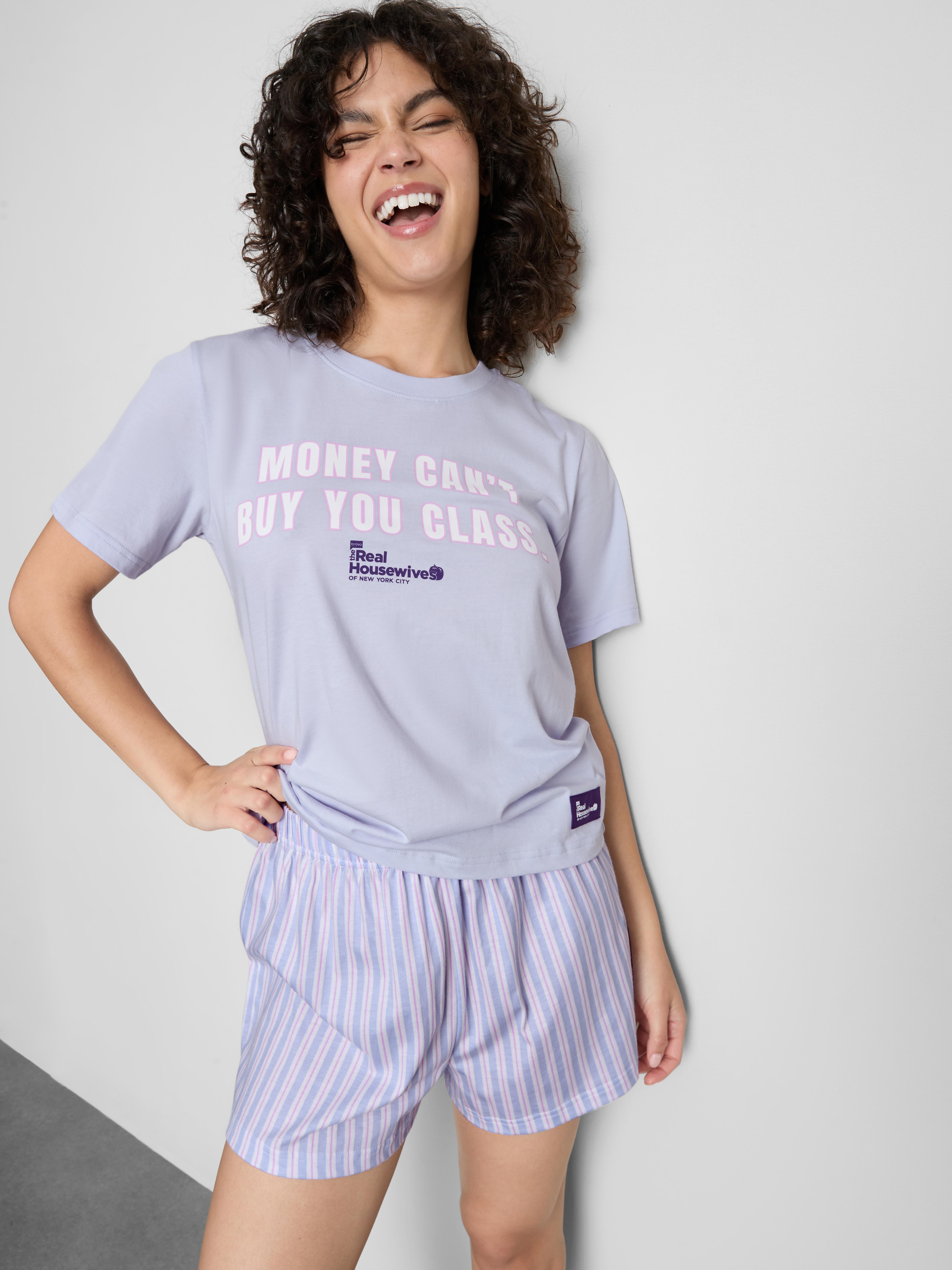 The Real Housewives Pure Cotton Graphic Shorty Pyjamas