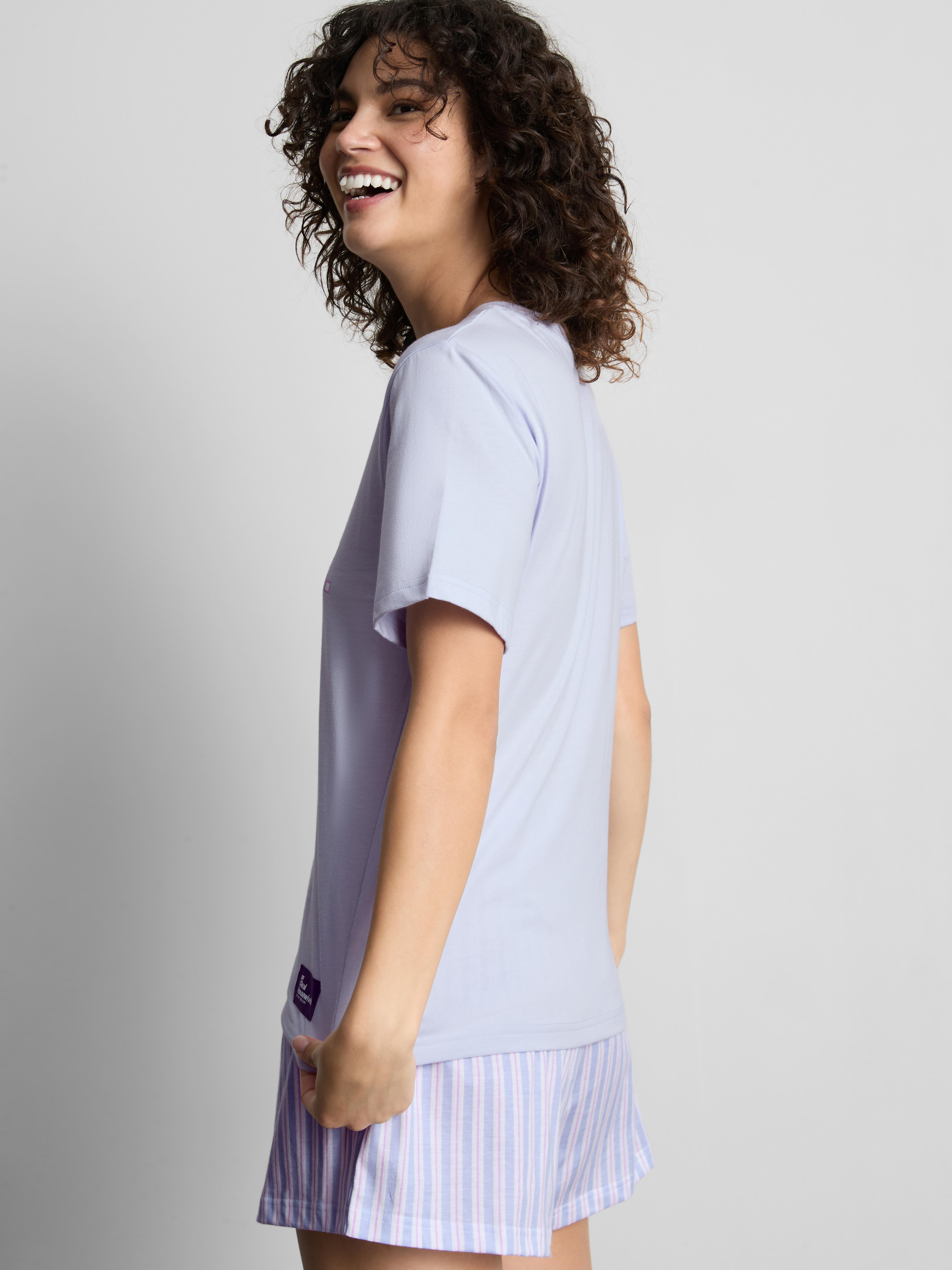 The Real Housewives Pure Cotton Graphic Shorty Pajamas