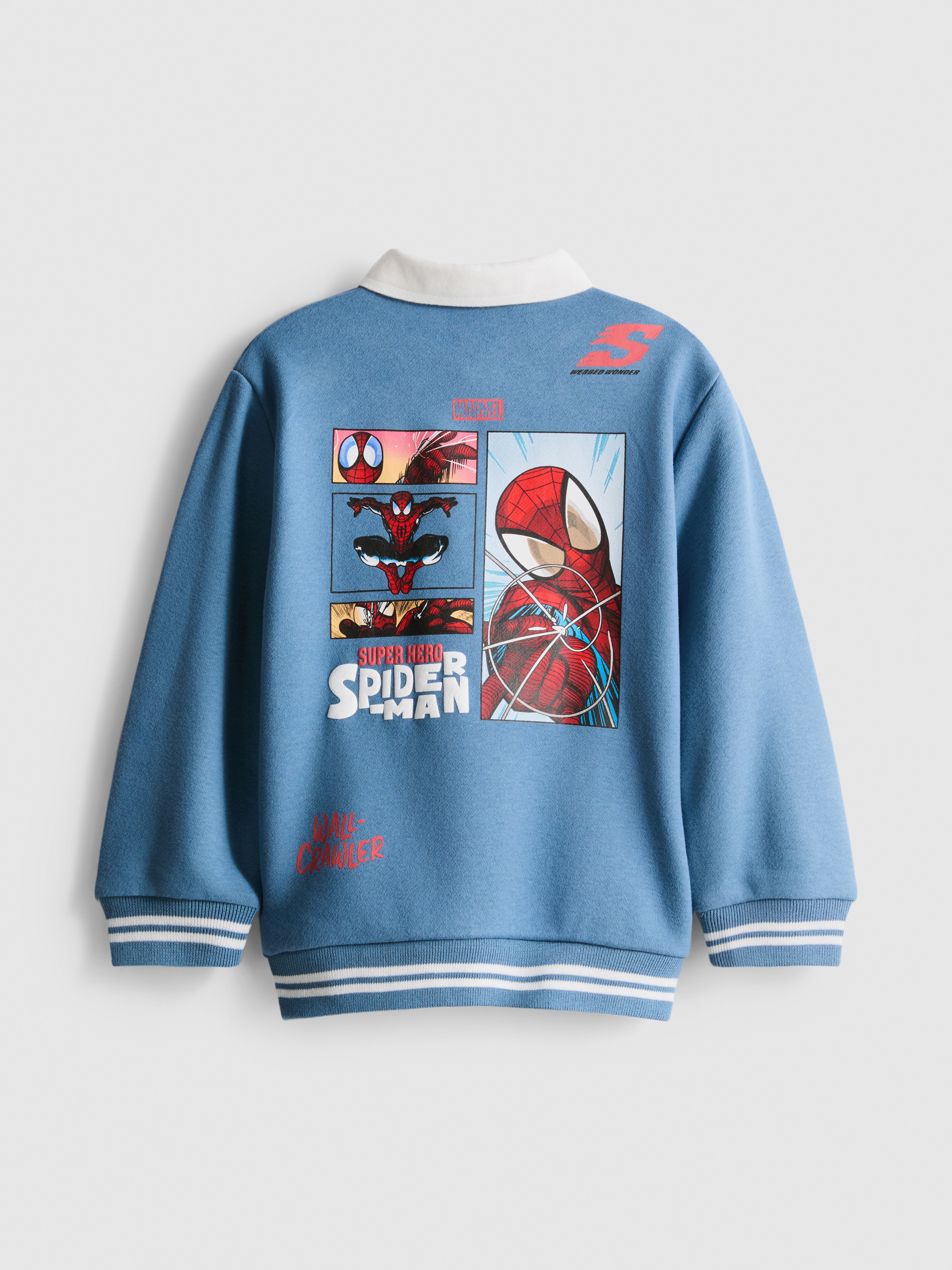 1-9yrs | MARVEL Spider-Man Oversized Collared Shirt