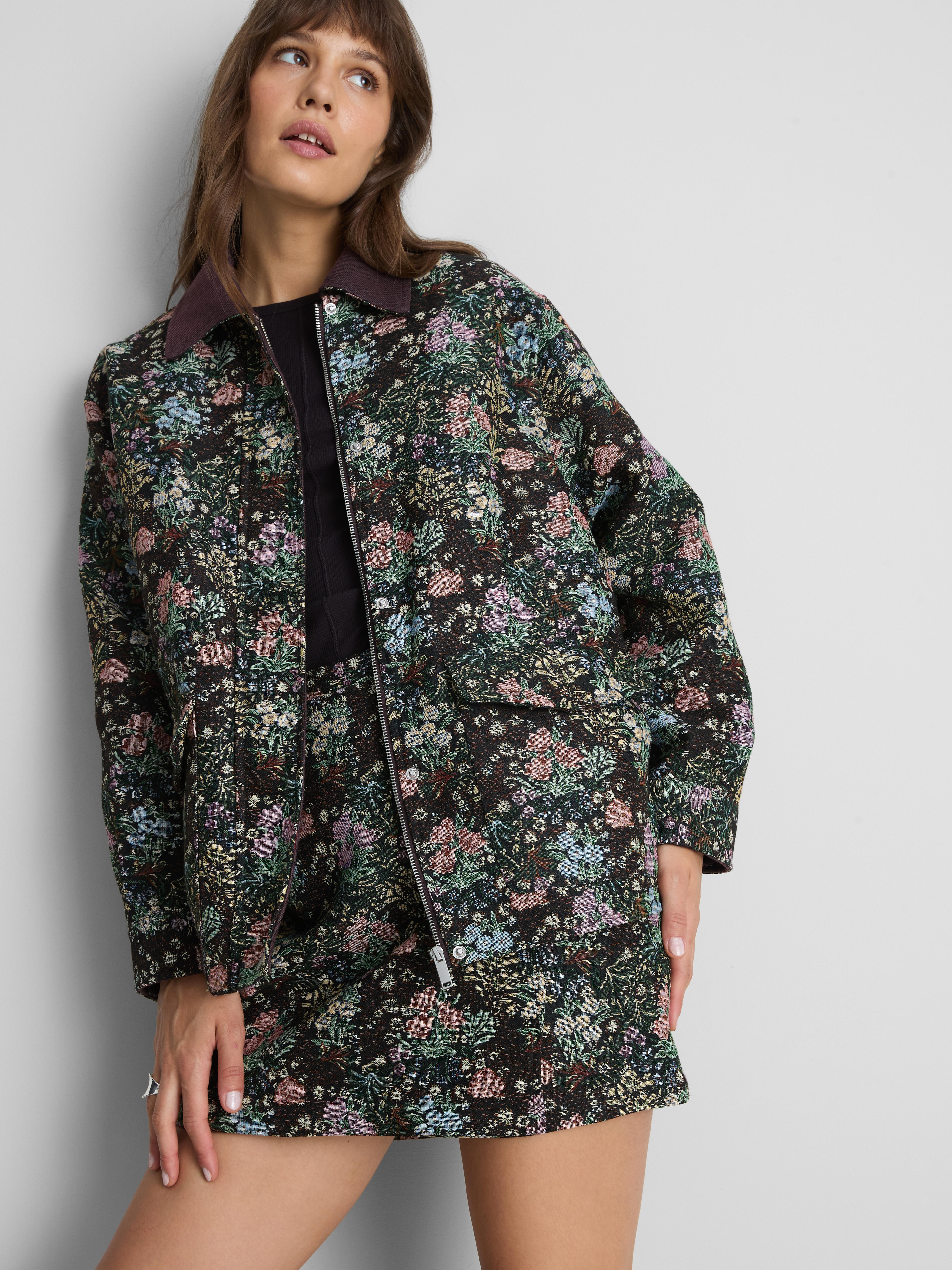 Paula Echevarría Jacquard Barn Jacket