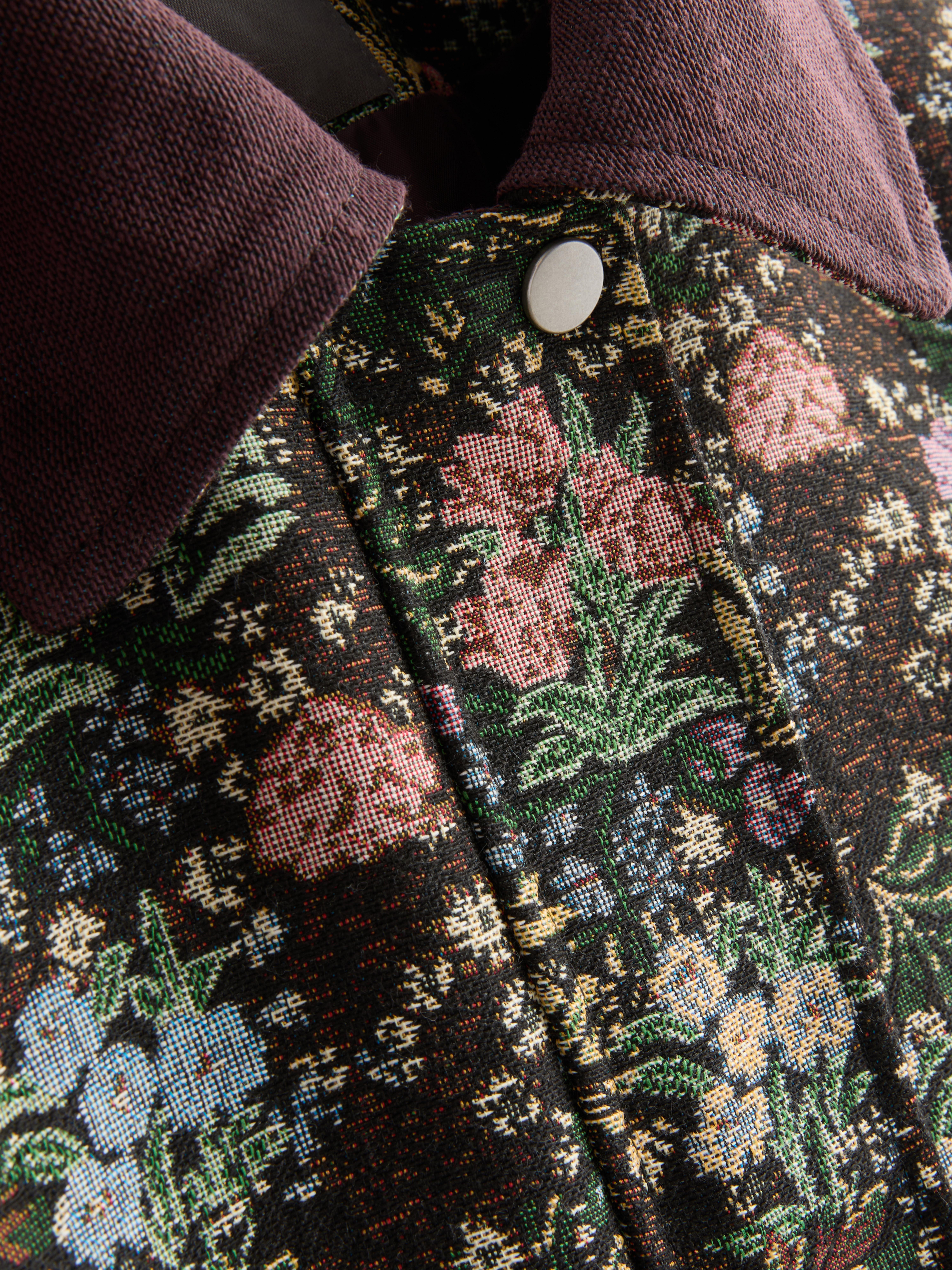 Paula Echevarría Jacquard Barn Jacket