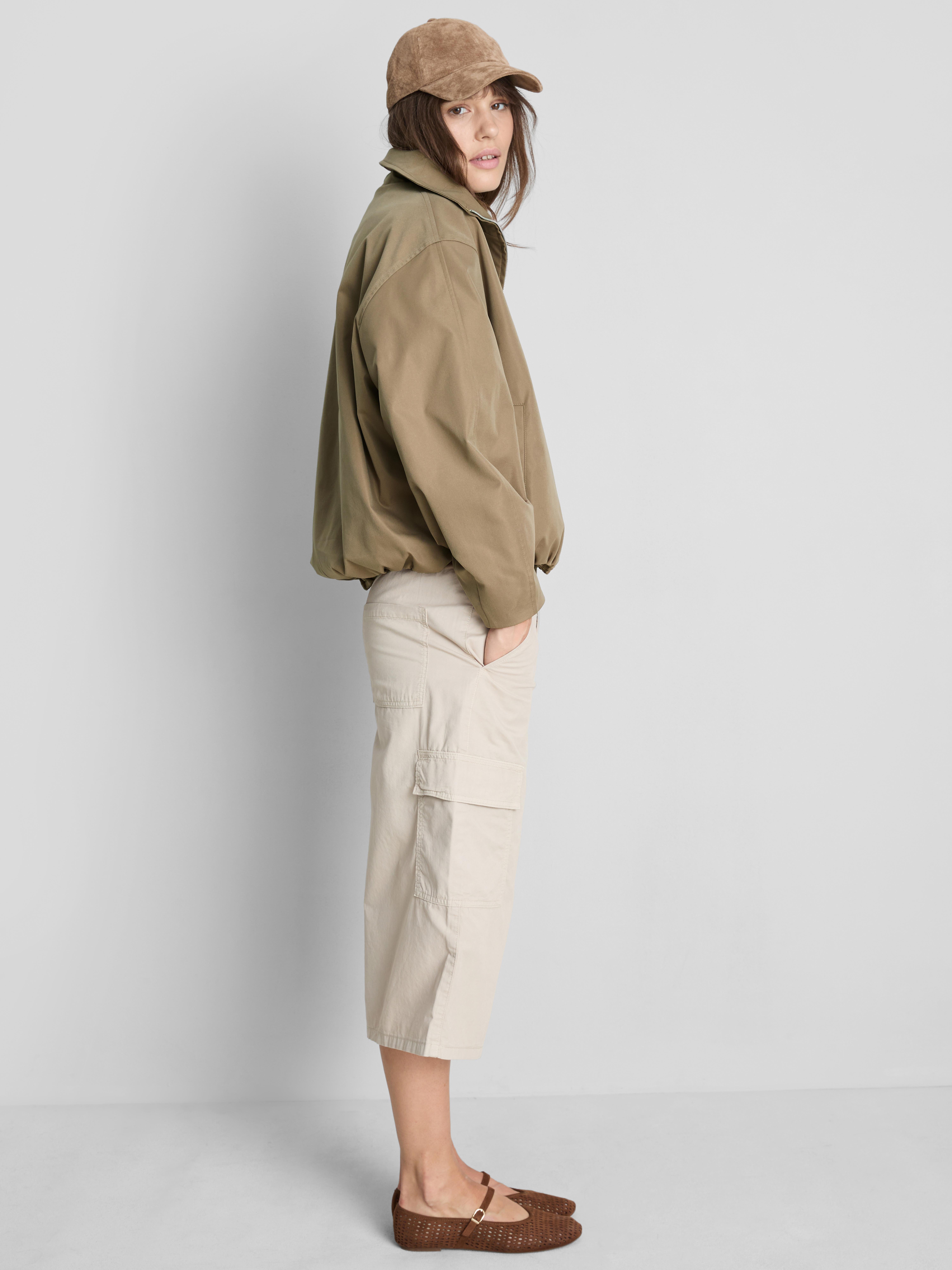 Oversized Bomber Jacket