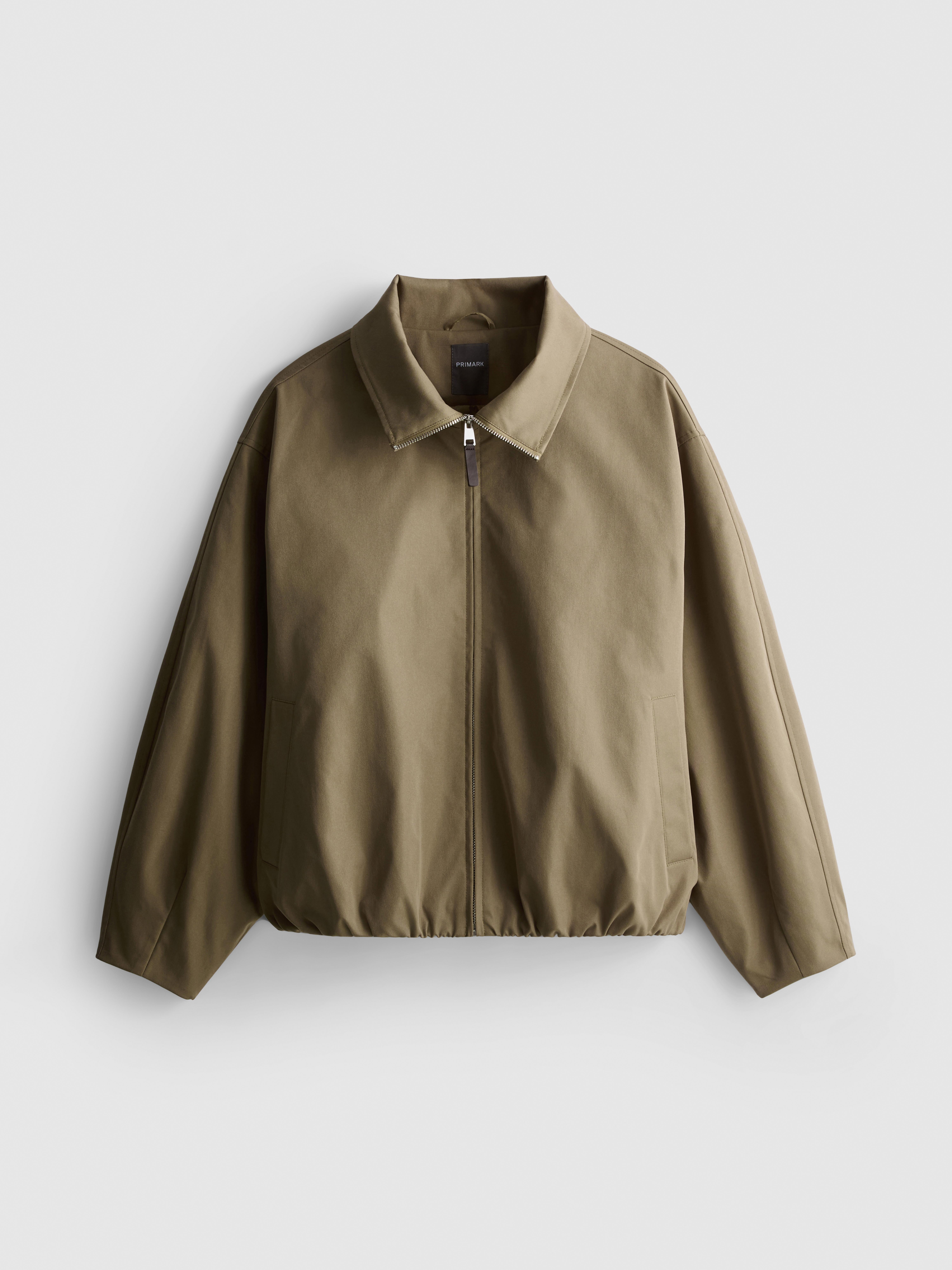 Oversized Bomber Jacket