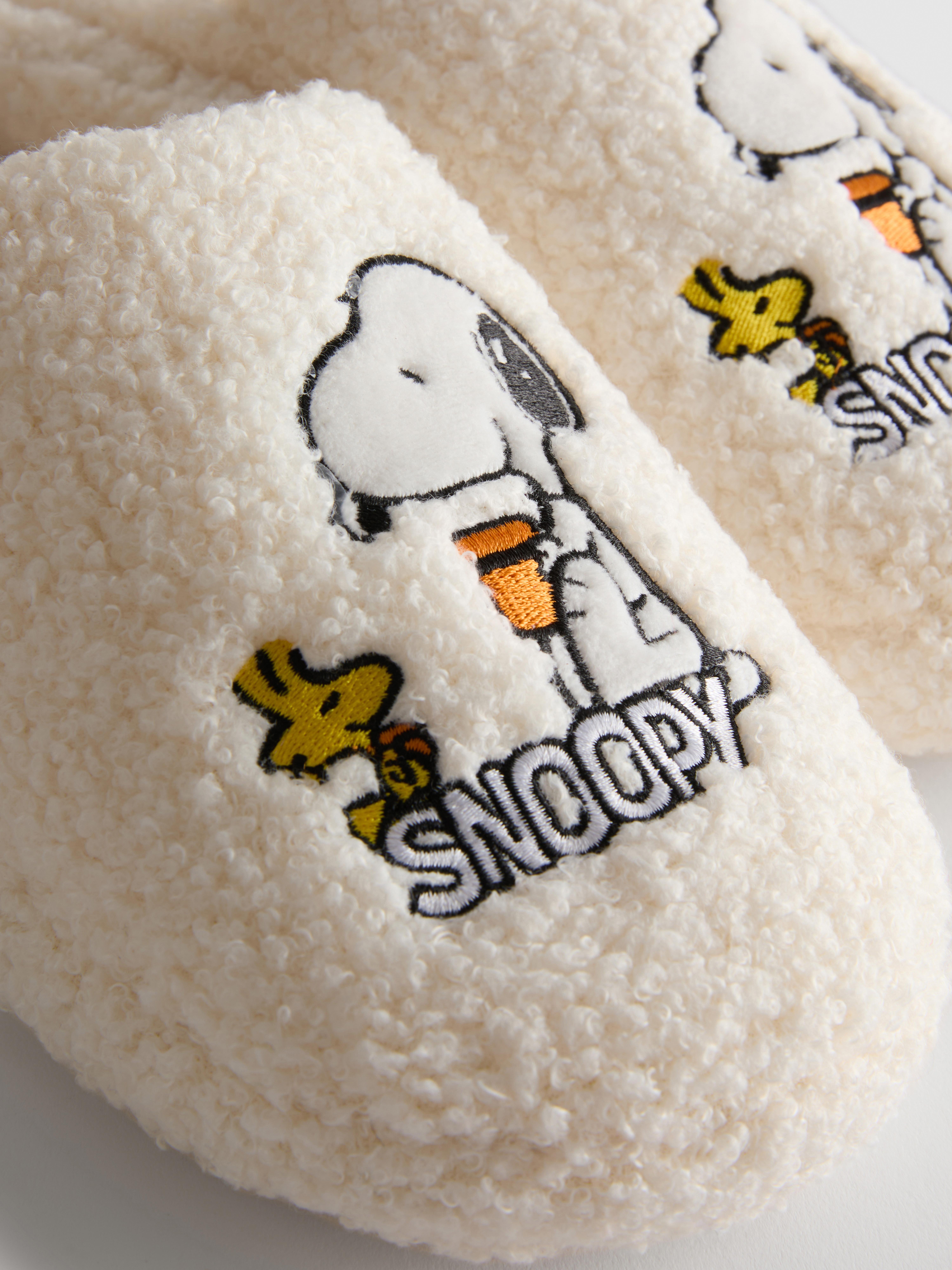 Papuci de casă din borg Snoopy
