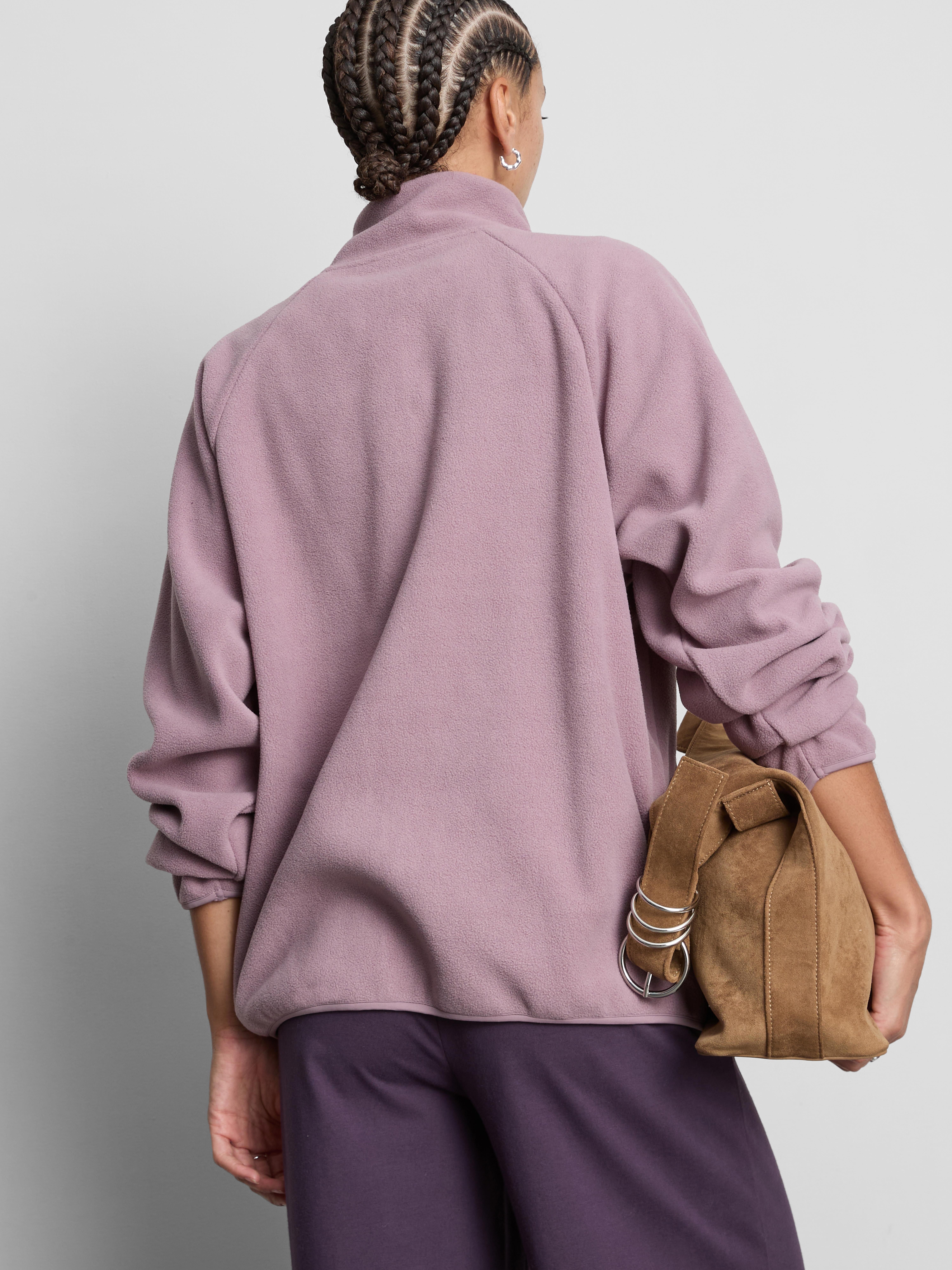 Zip-Up Funnel Neck Fleece