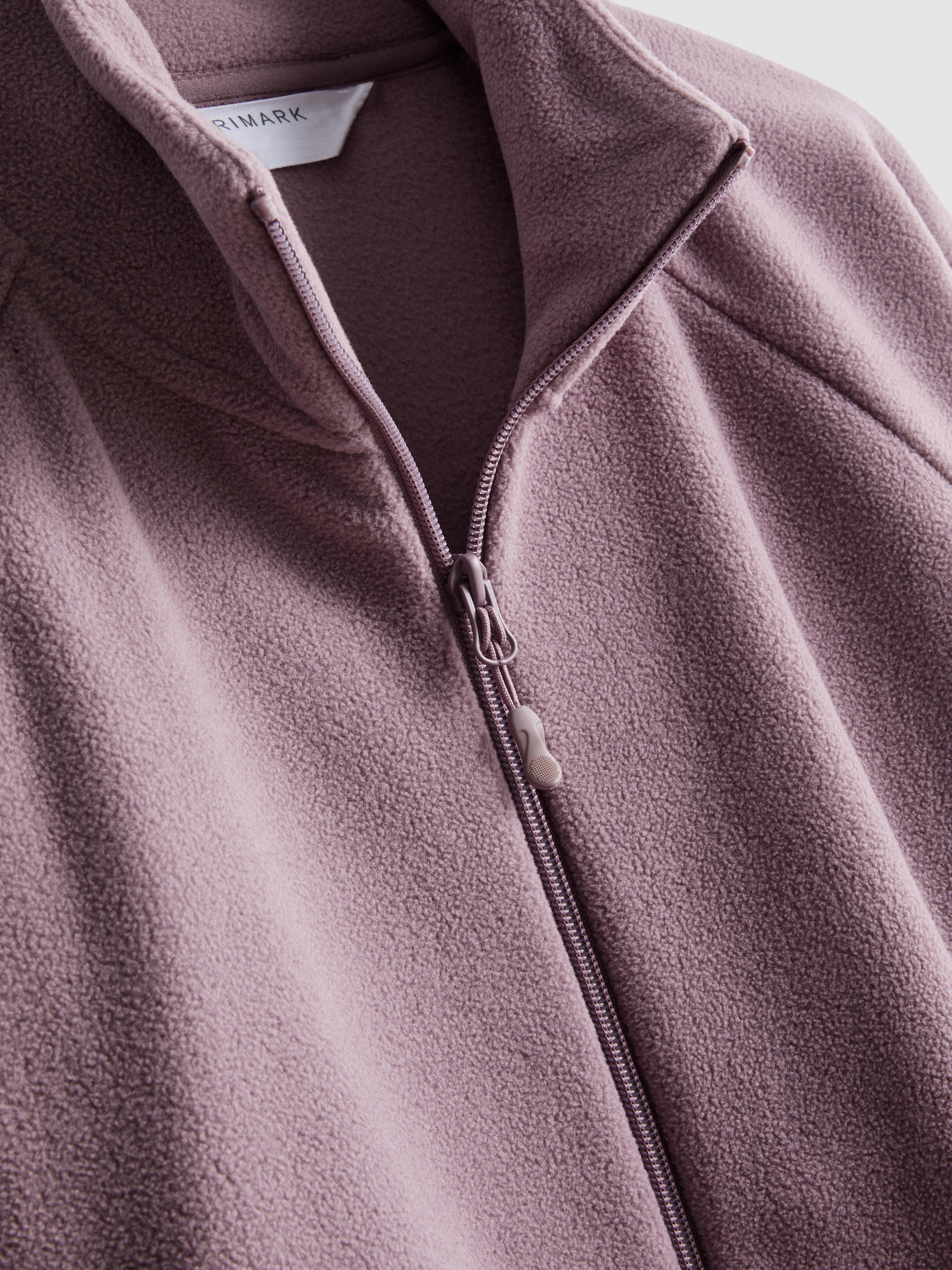 Zip-Up Funnel Neck Fleece