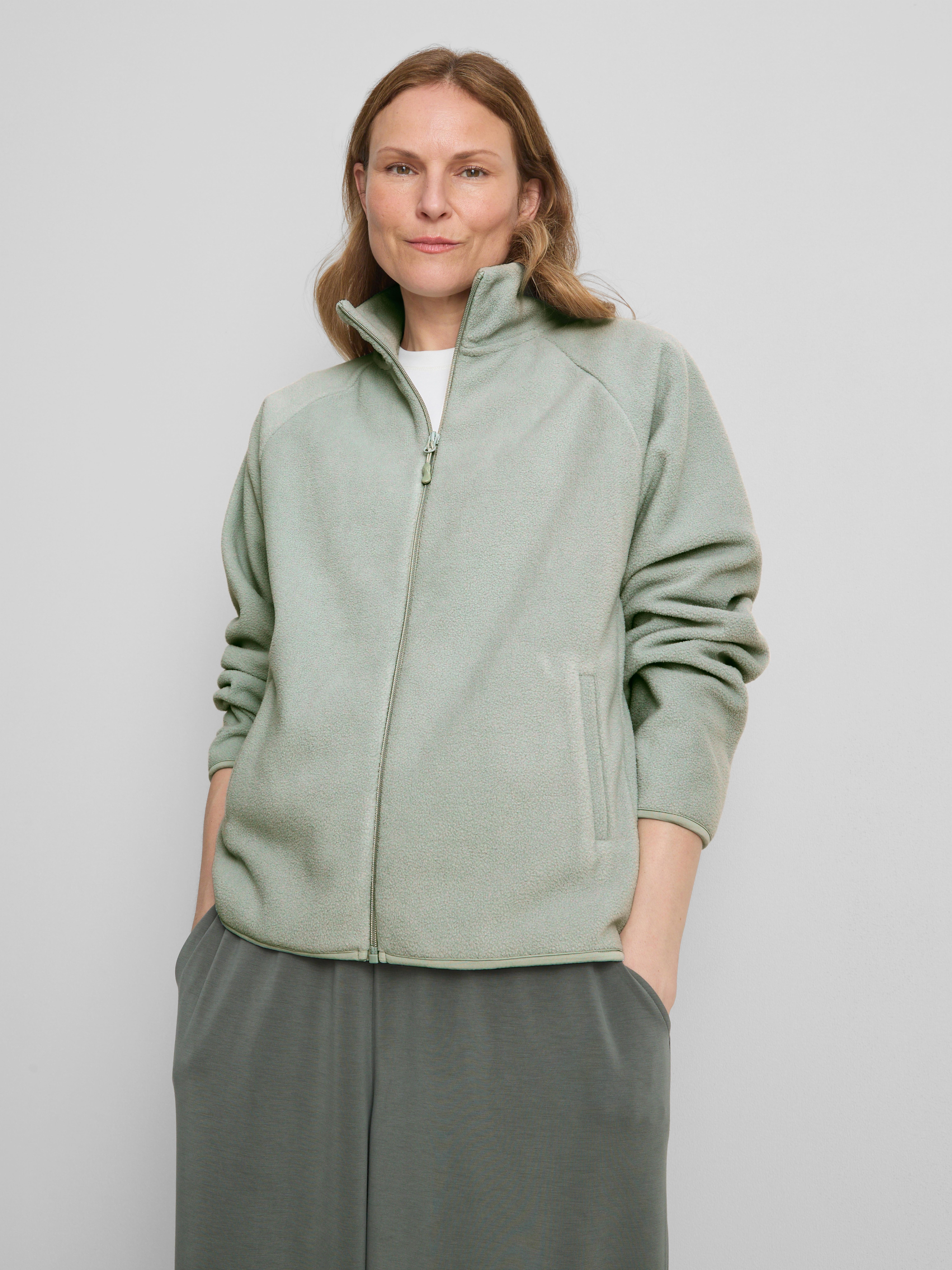 Zip-Up Funnel Neck Fleece