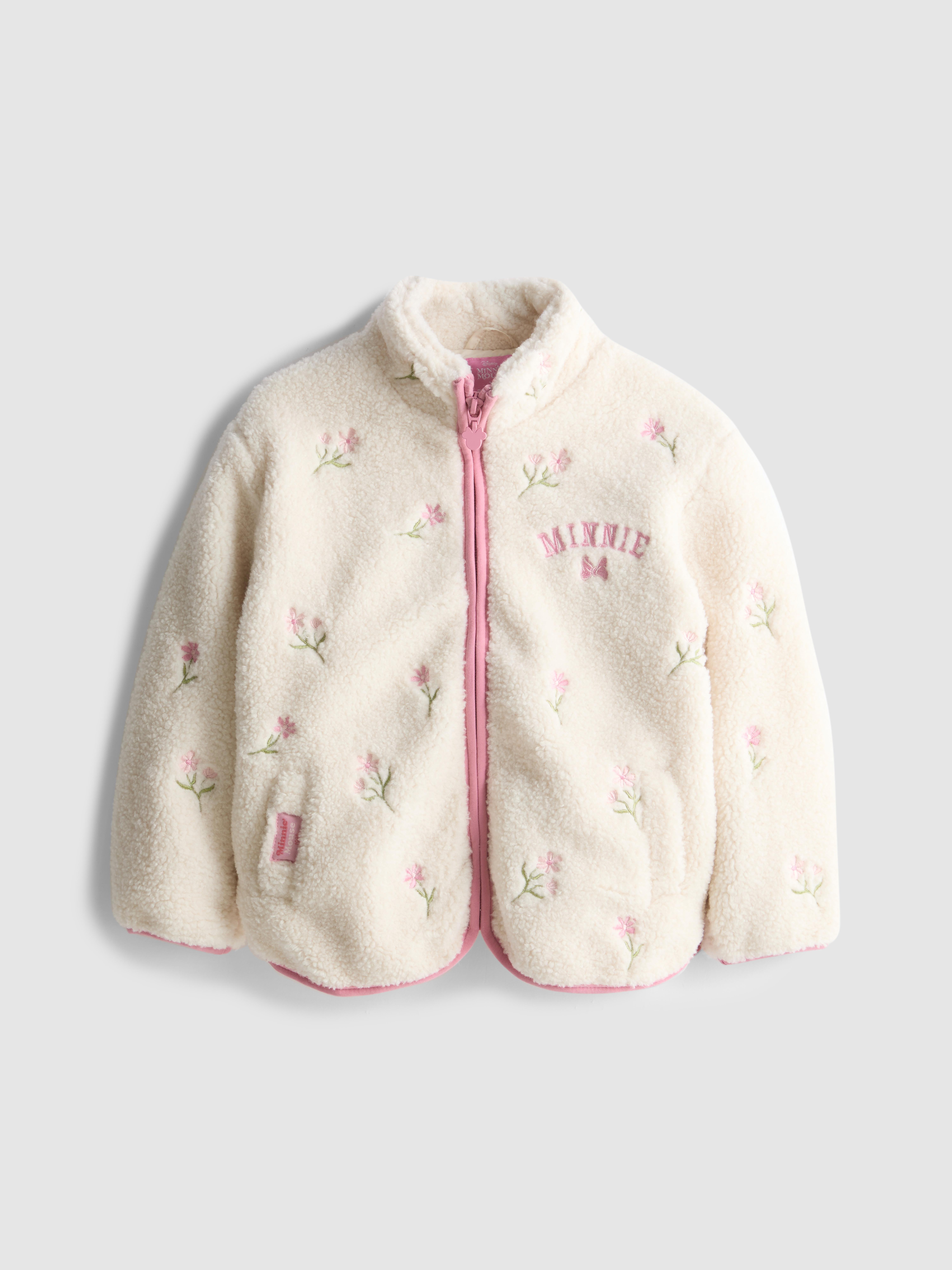 1-9yrs | Disney's Minnie Mouse Borg High-Neck Jacket