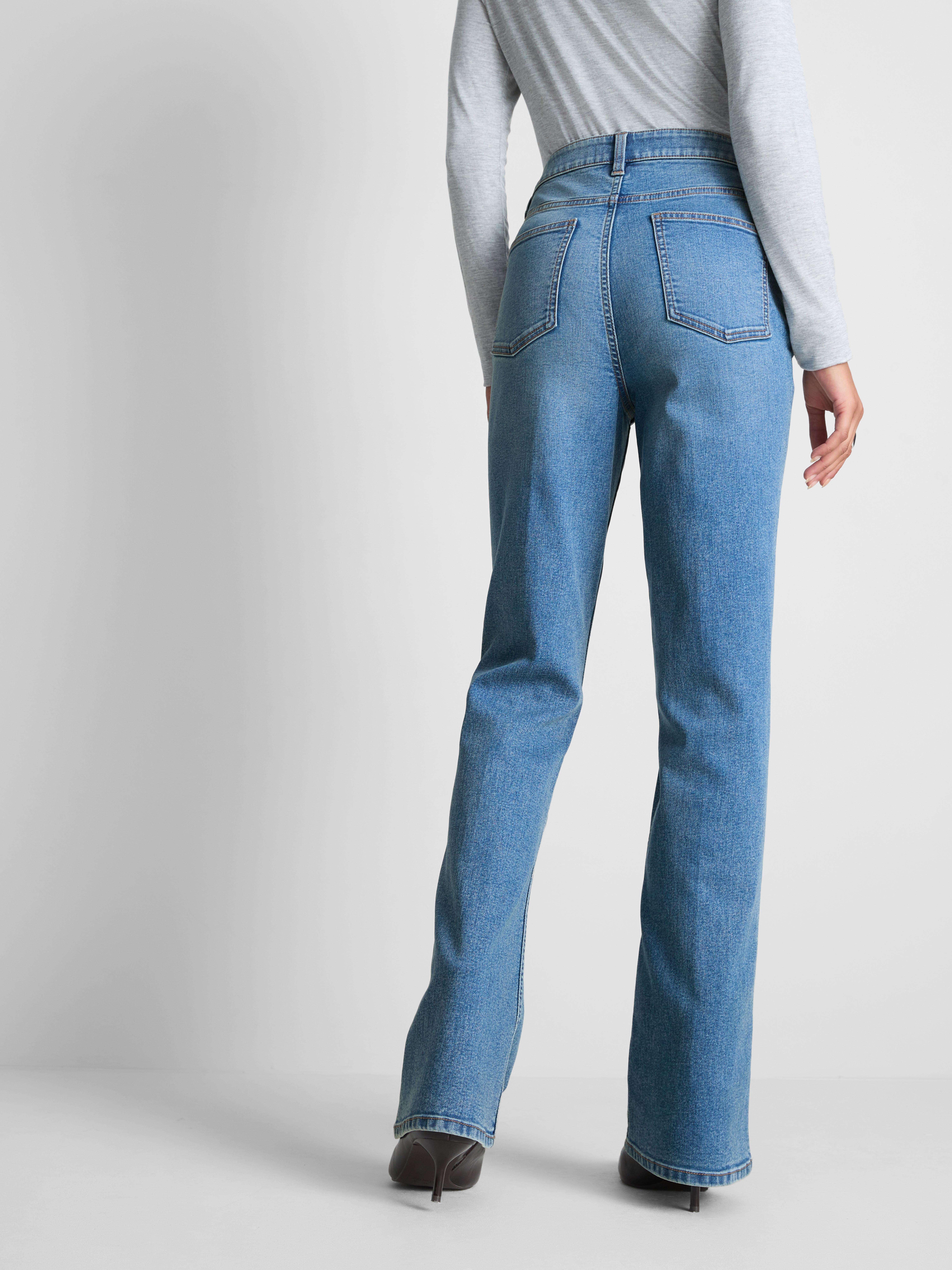 Paula Echevarría Pleated Bootcut Jeans