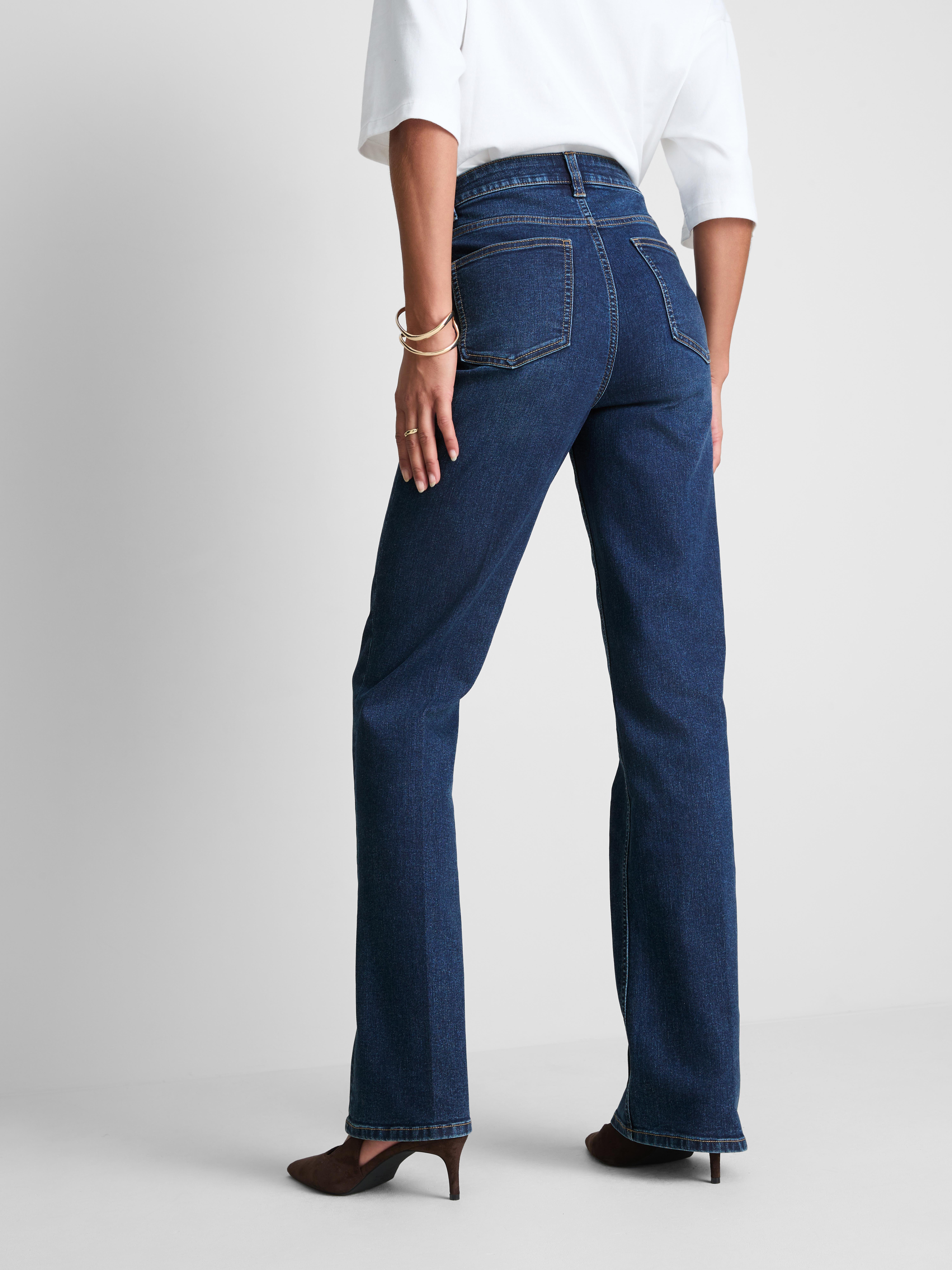 Paula Echevarría Pleated Bootcut Jeans