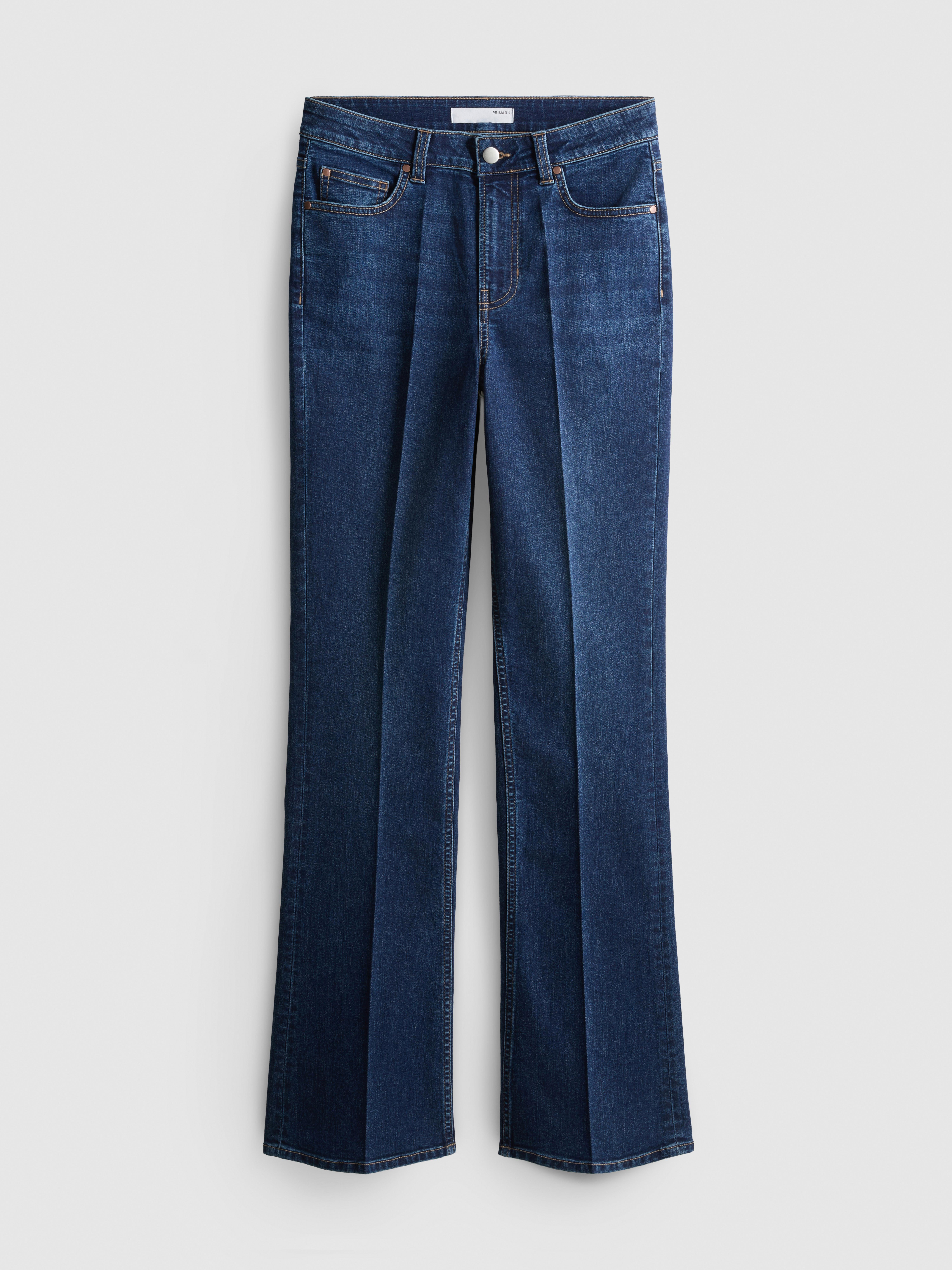 Paula Echevarría Pleated Bootcut Jeans