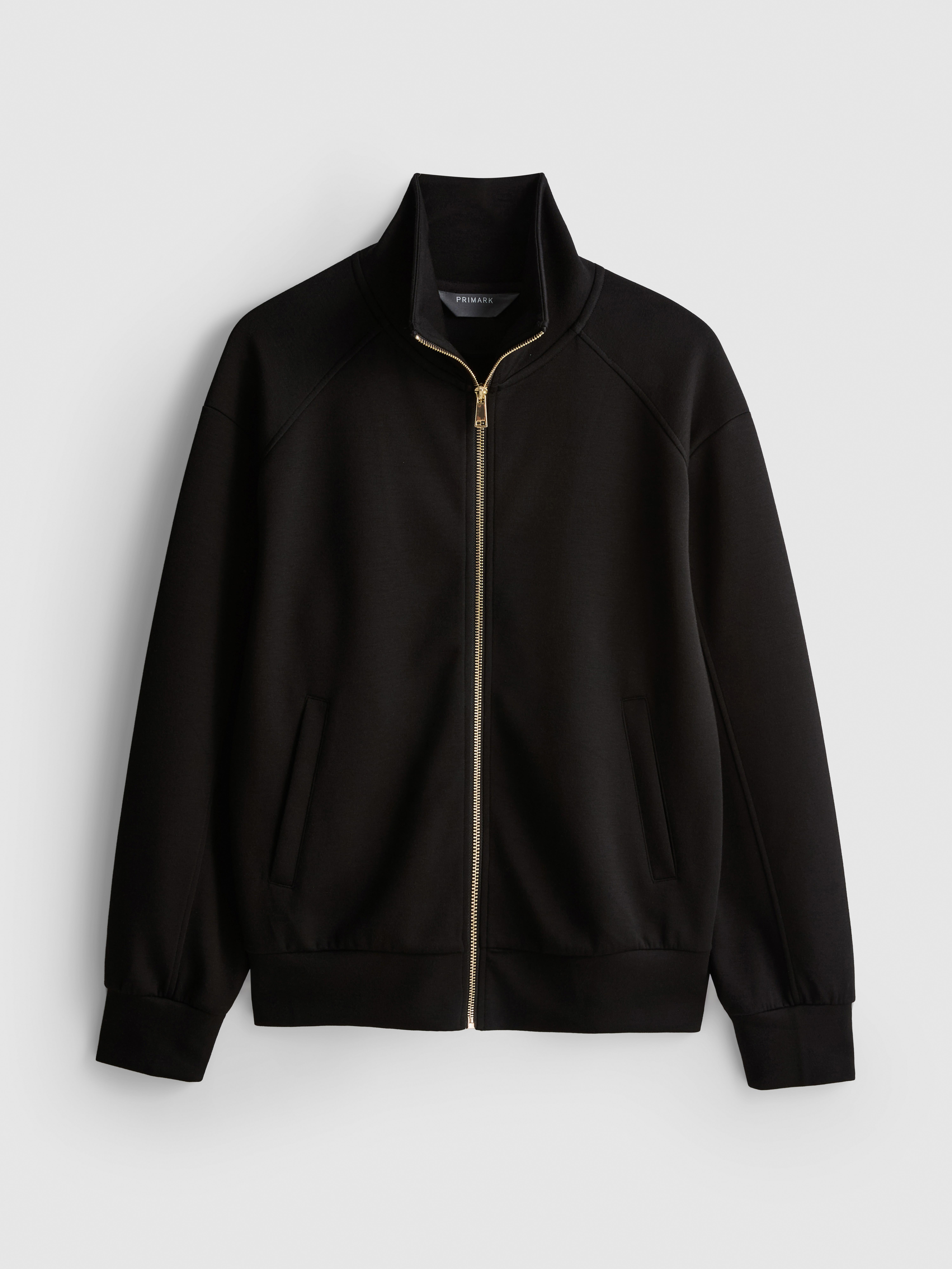 Modal Blend Zip Through Sweatshirt