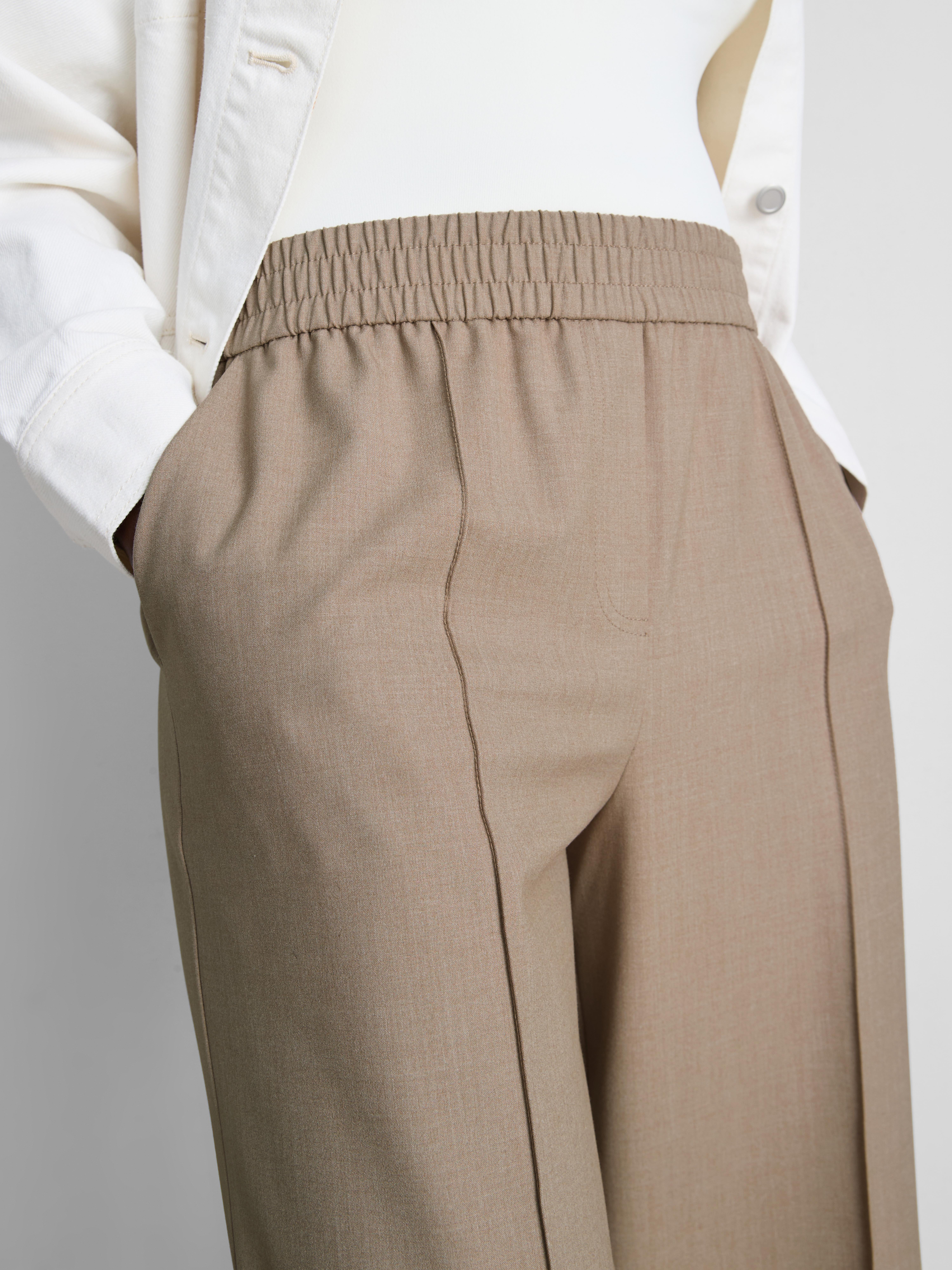 Smart Wide Leg Joggers