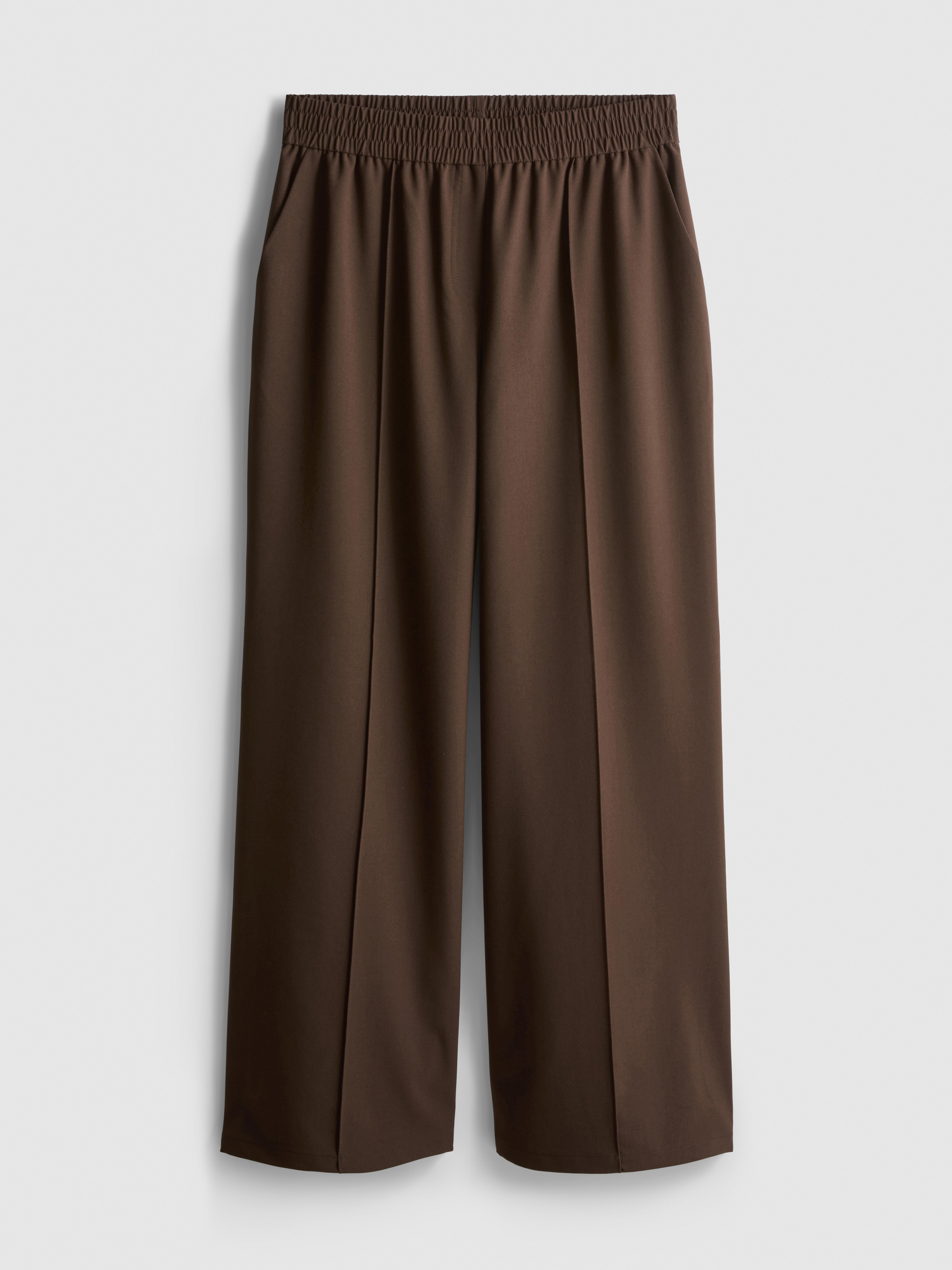 Smart Wide Leg Sweatpants