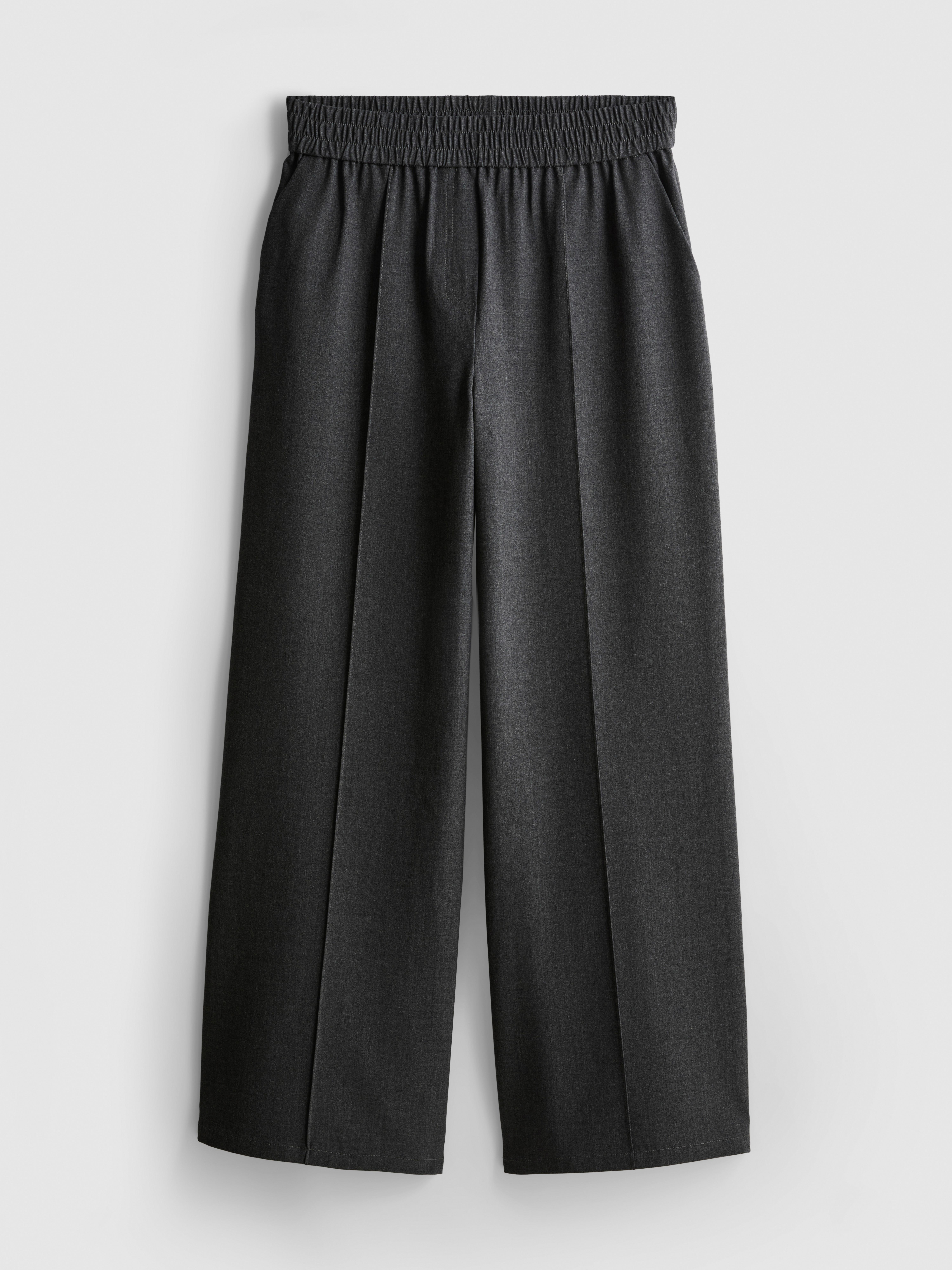Smart Wide Leg Sweatpants