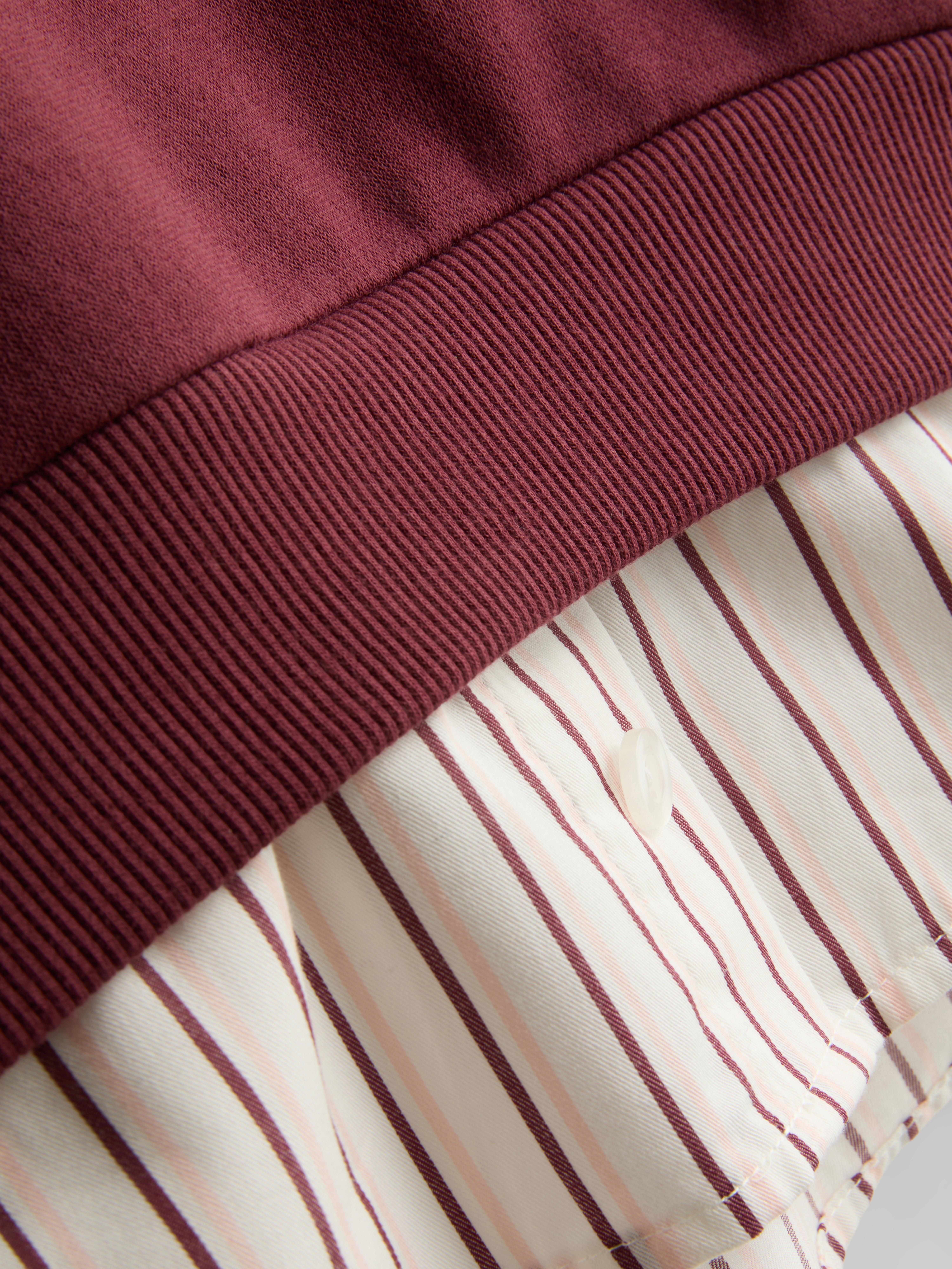 1-9yrs | Cotton-Rich 2-in-1 Sweatshirt Blouse