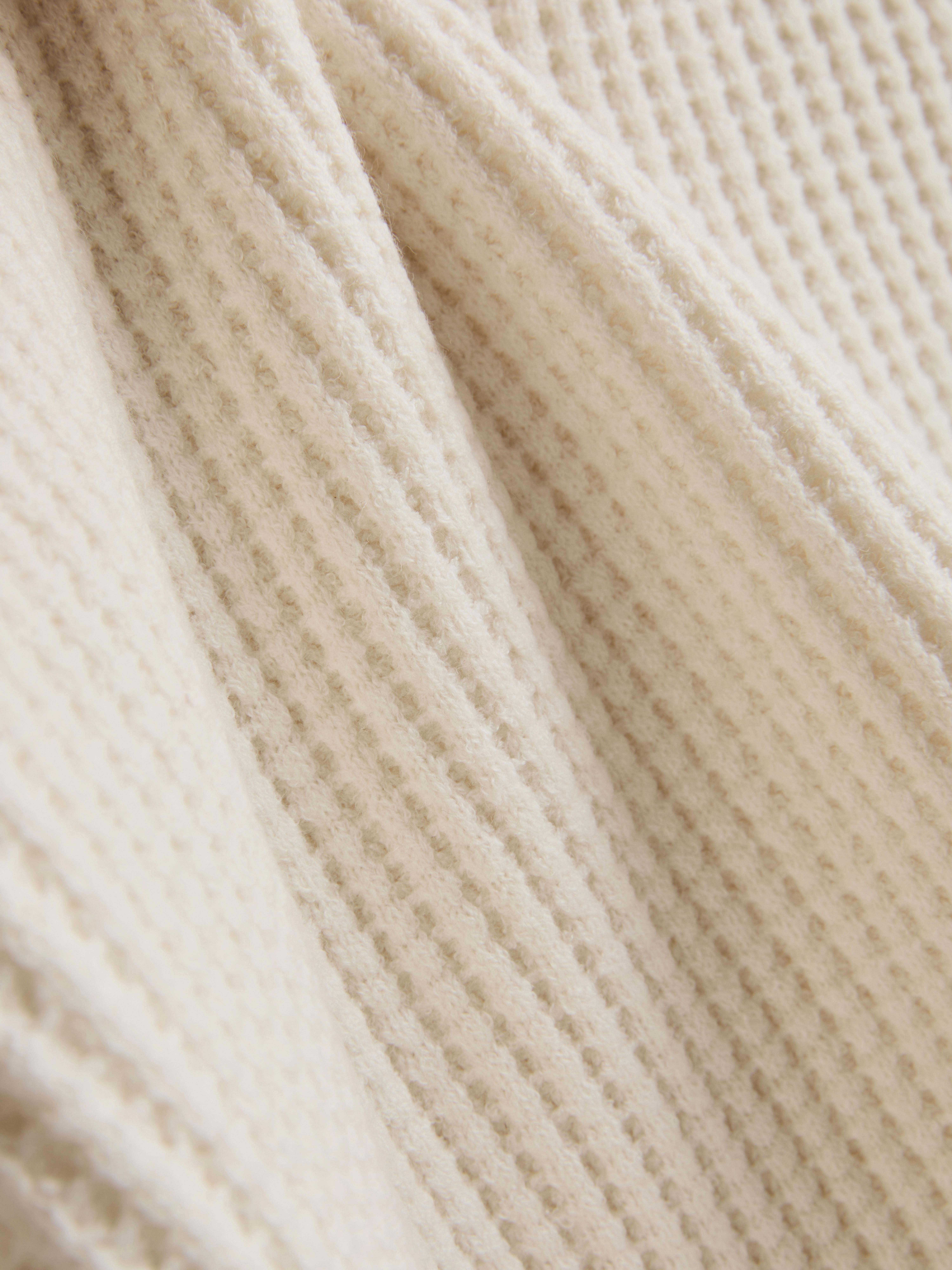 Textured Crew Neck Sweater
