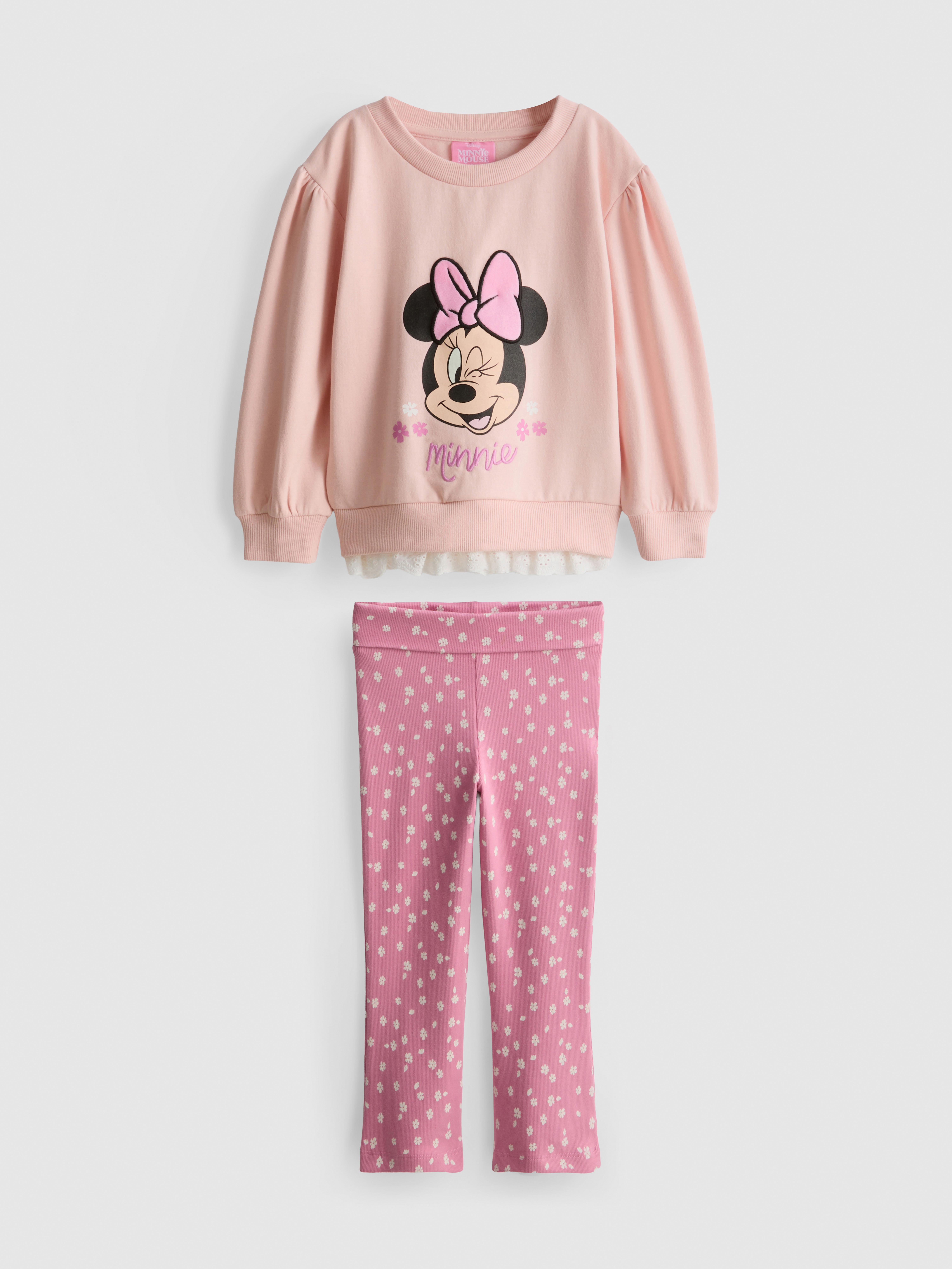 1-9yrs | Disney’s Minnie Mouse Sweatshirt and Leggings Set