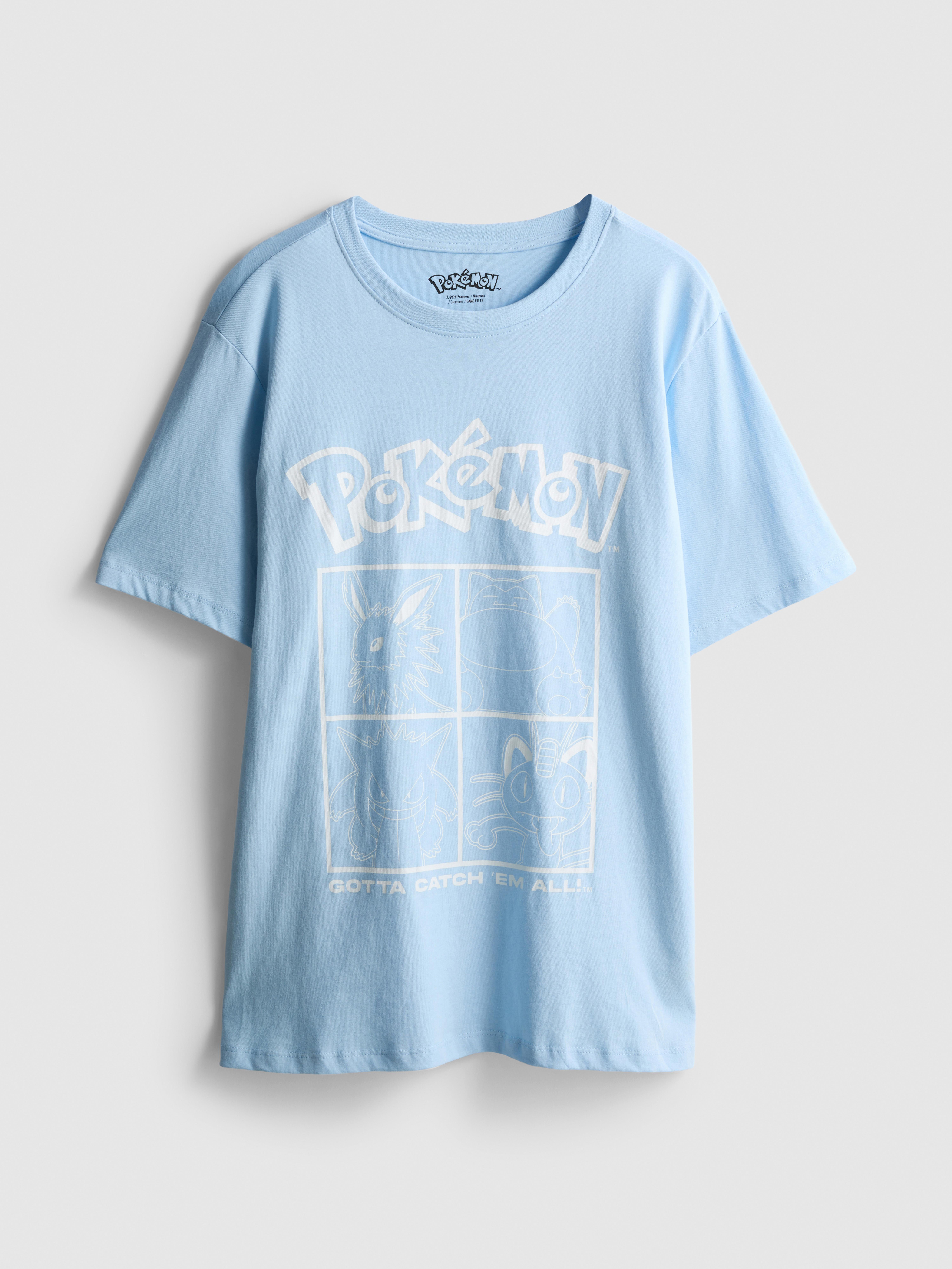 Pokémon Pure Cotton Character T-Shirt