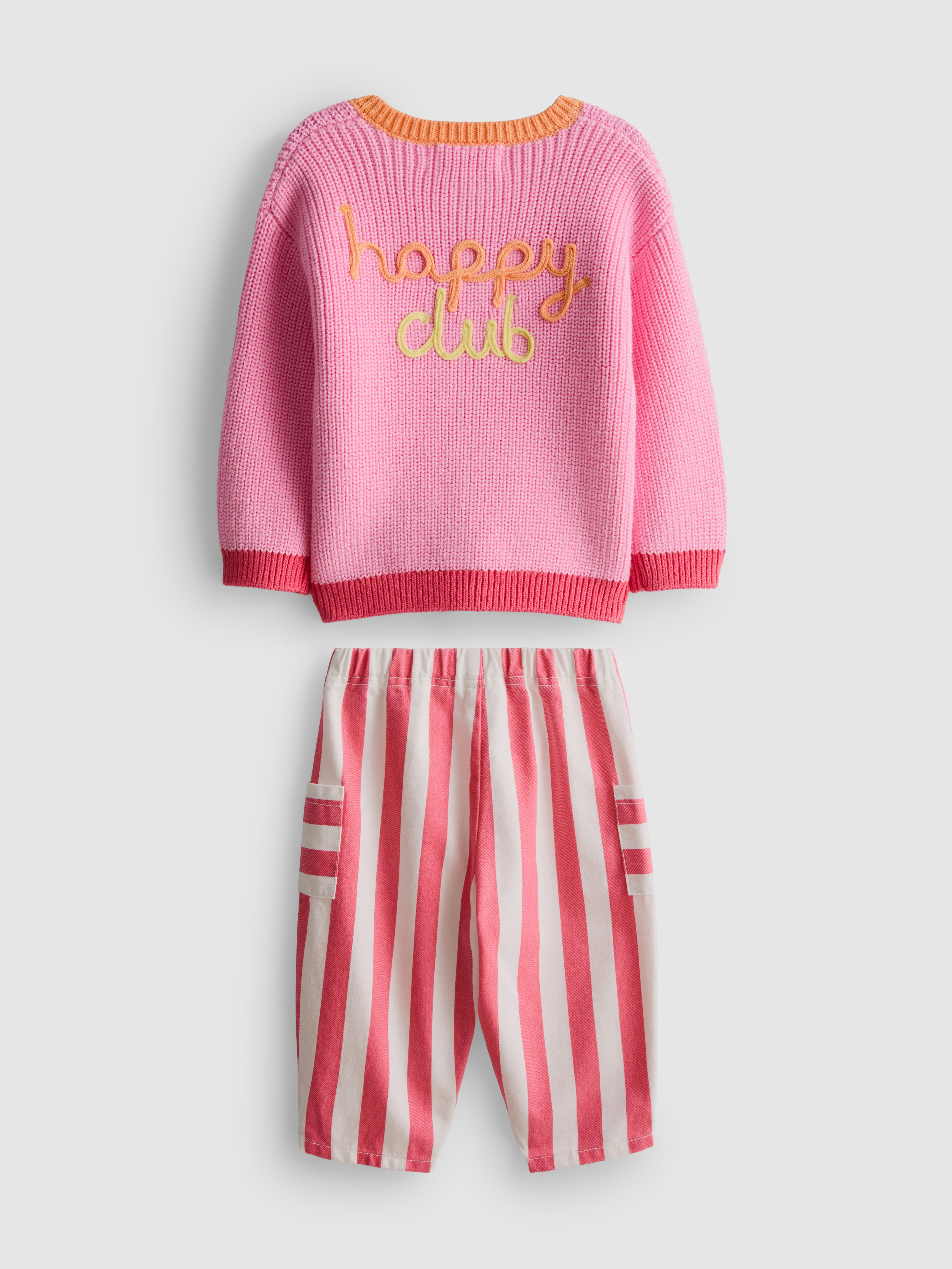 0-18mths | Cardigan and Pants Newborn Set