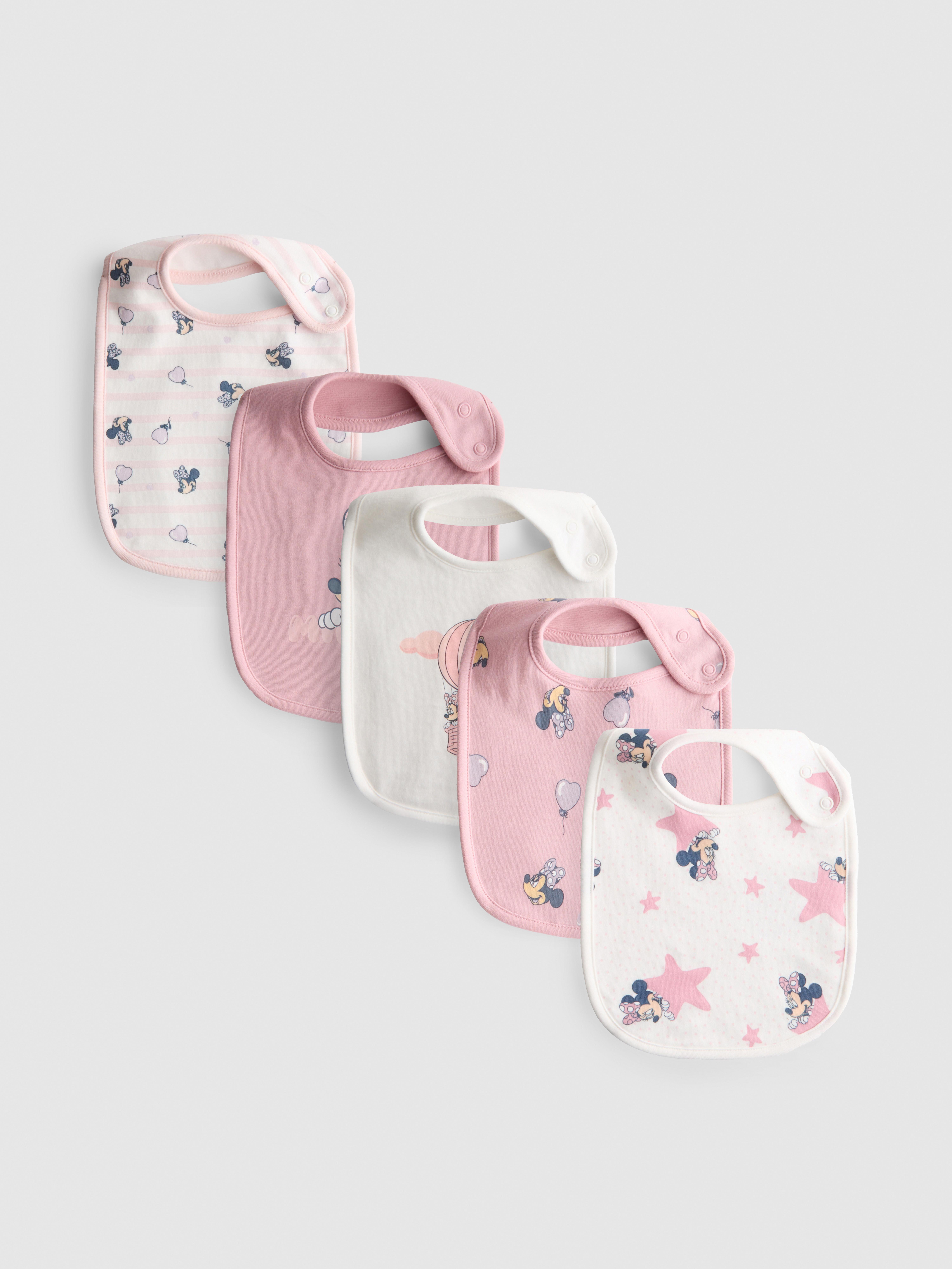5pk Disney’s Minnie Mouse Bibs