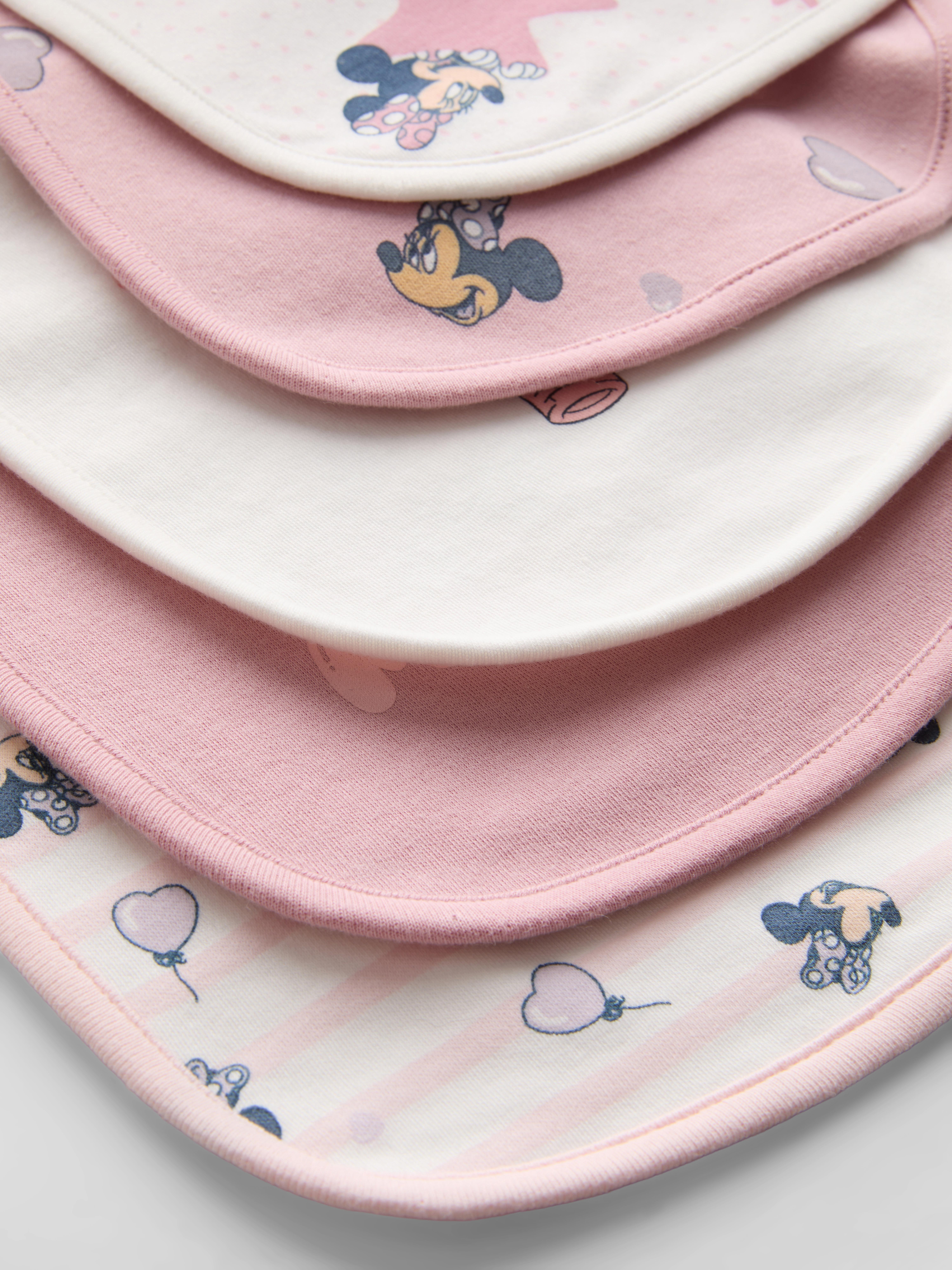 5pk Disney’s Minnie Mouse Bibs