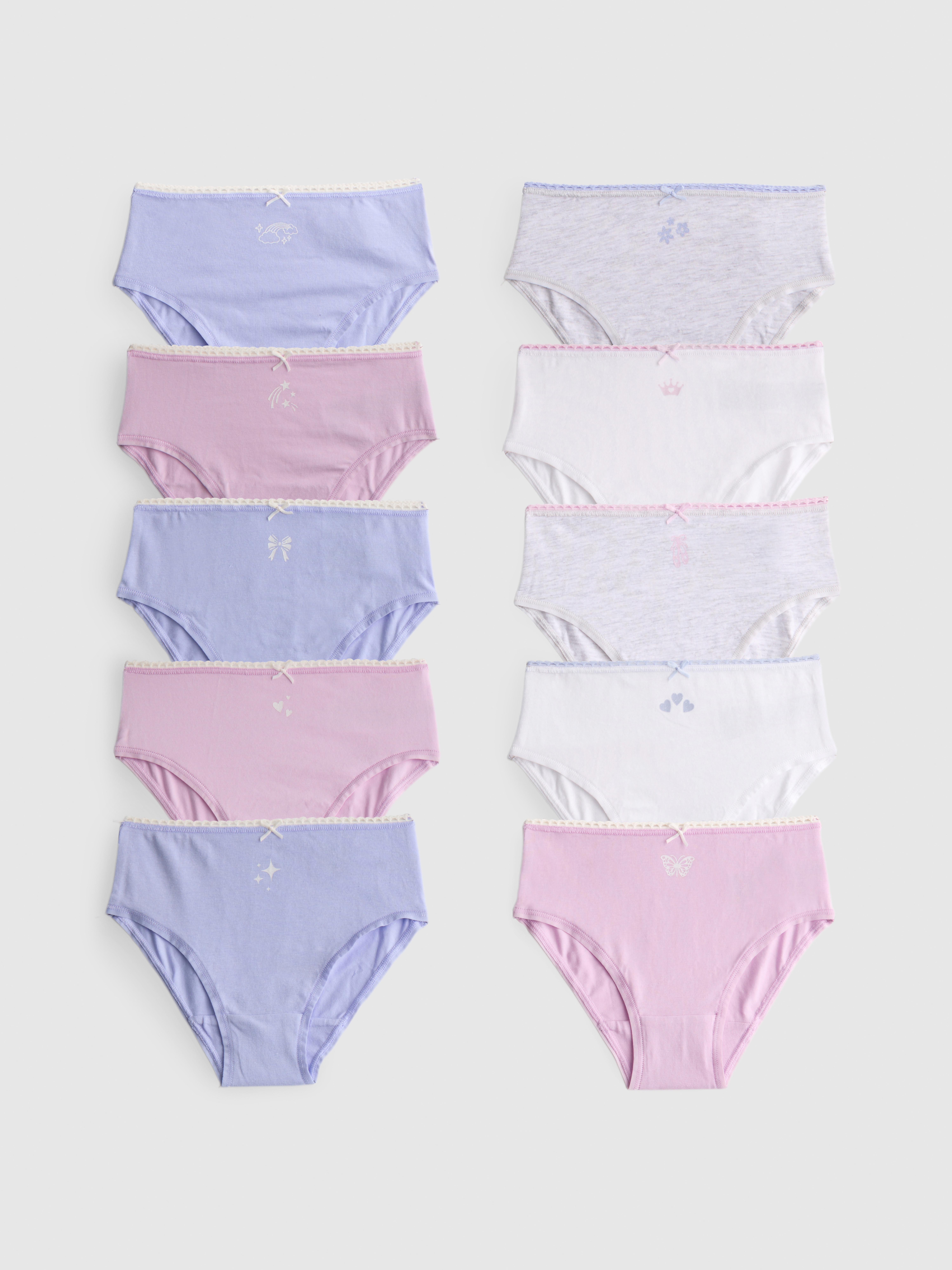 1.5-14yrs | 10pk Cotton-Rich Briefs
