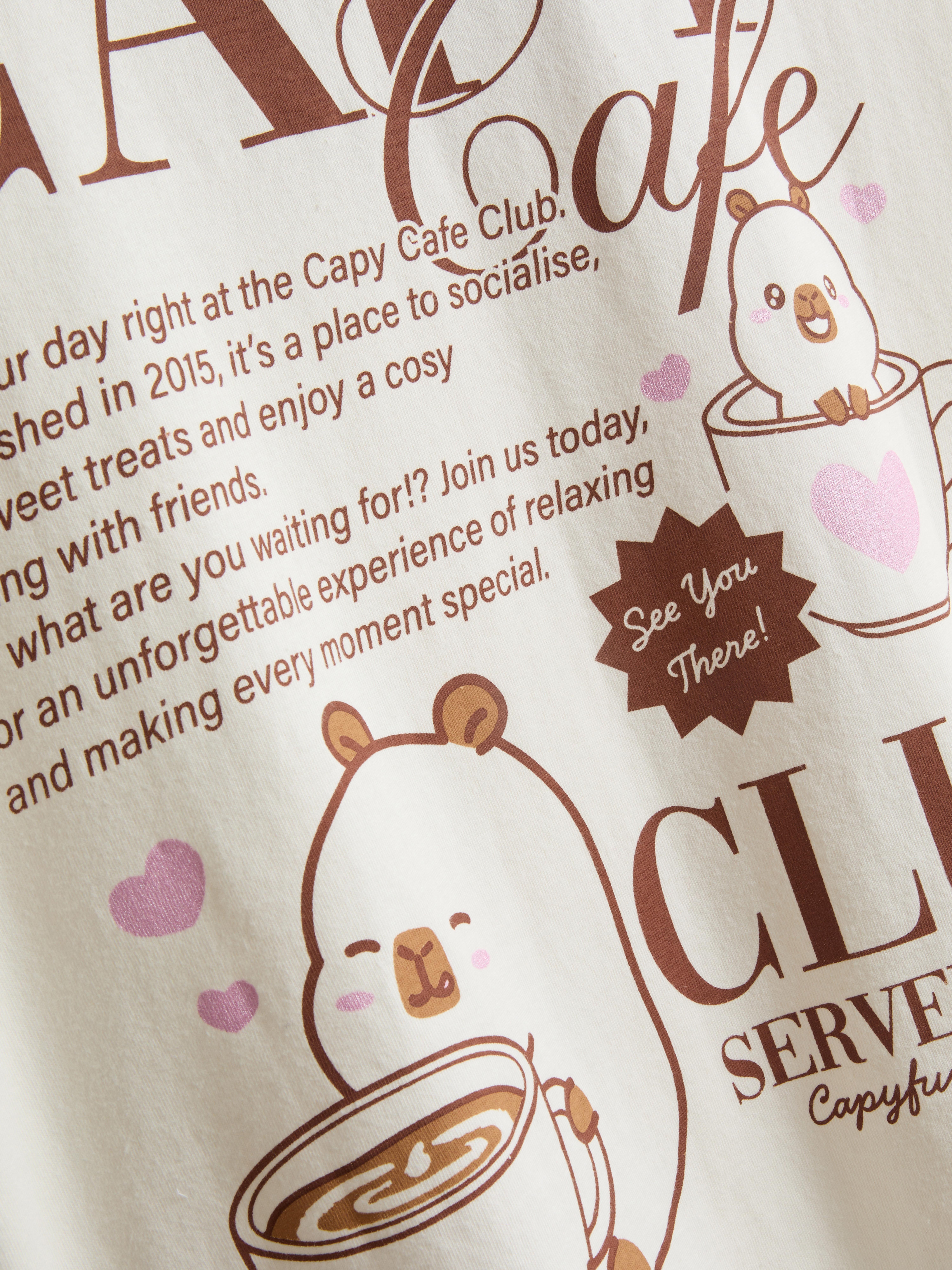 7-15yrs | CapyFun T-Shirt