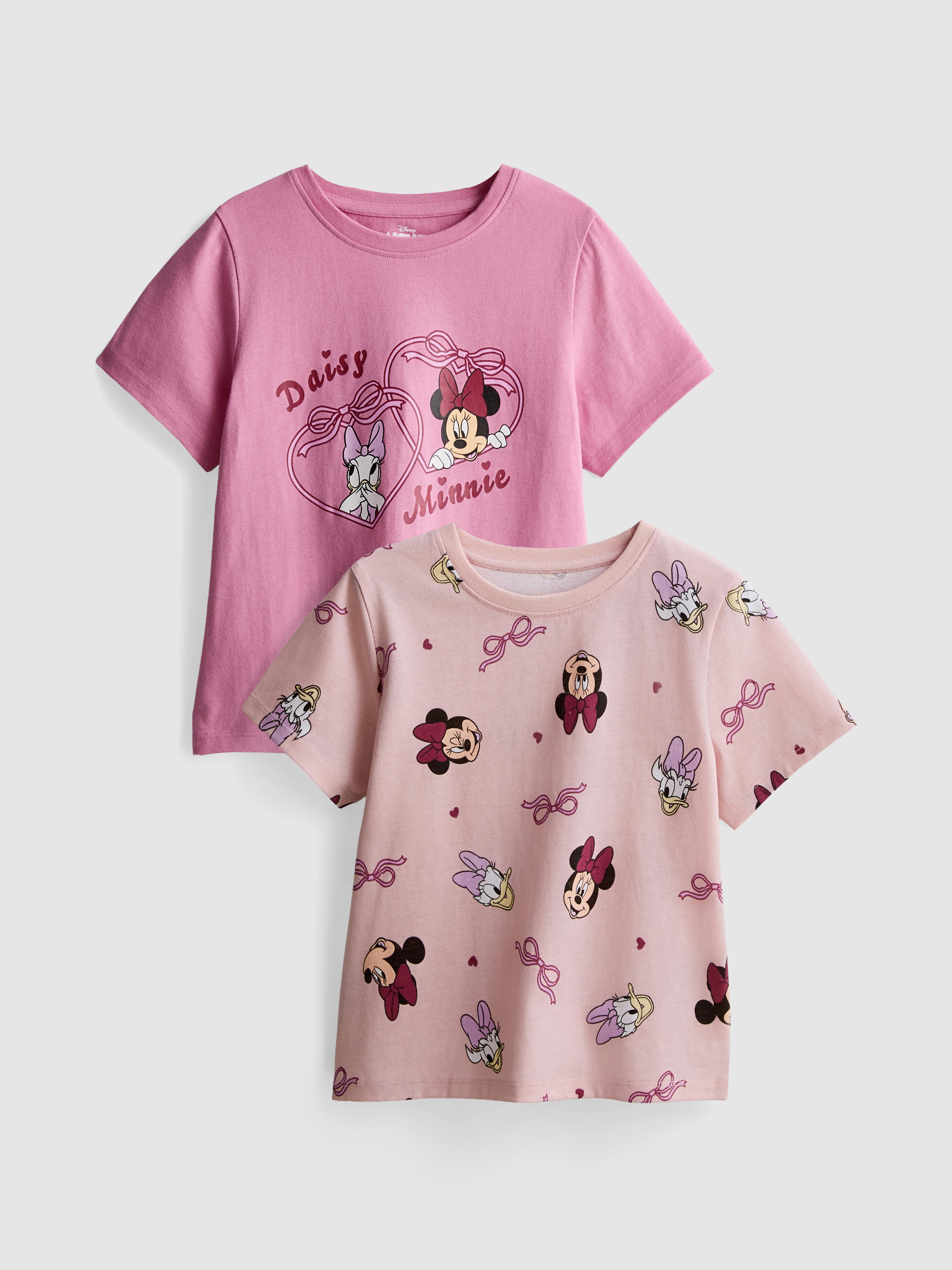 1-9yrs | 2pk Disney’s Minnie Mouse T-Shirts