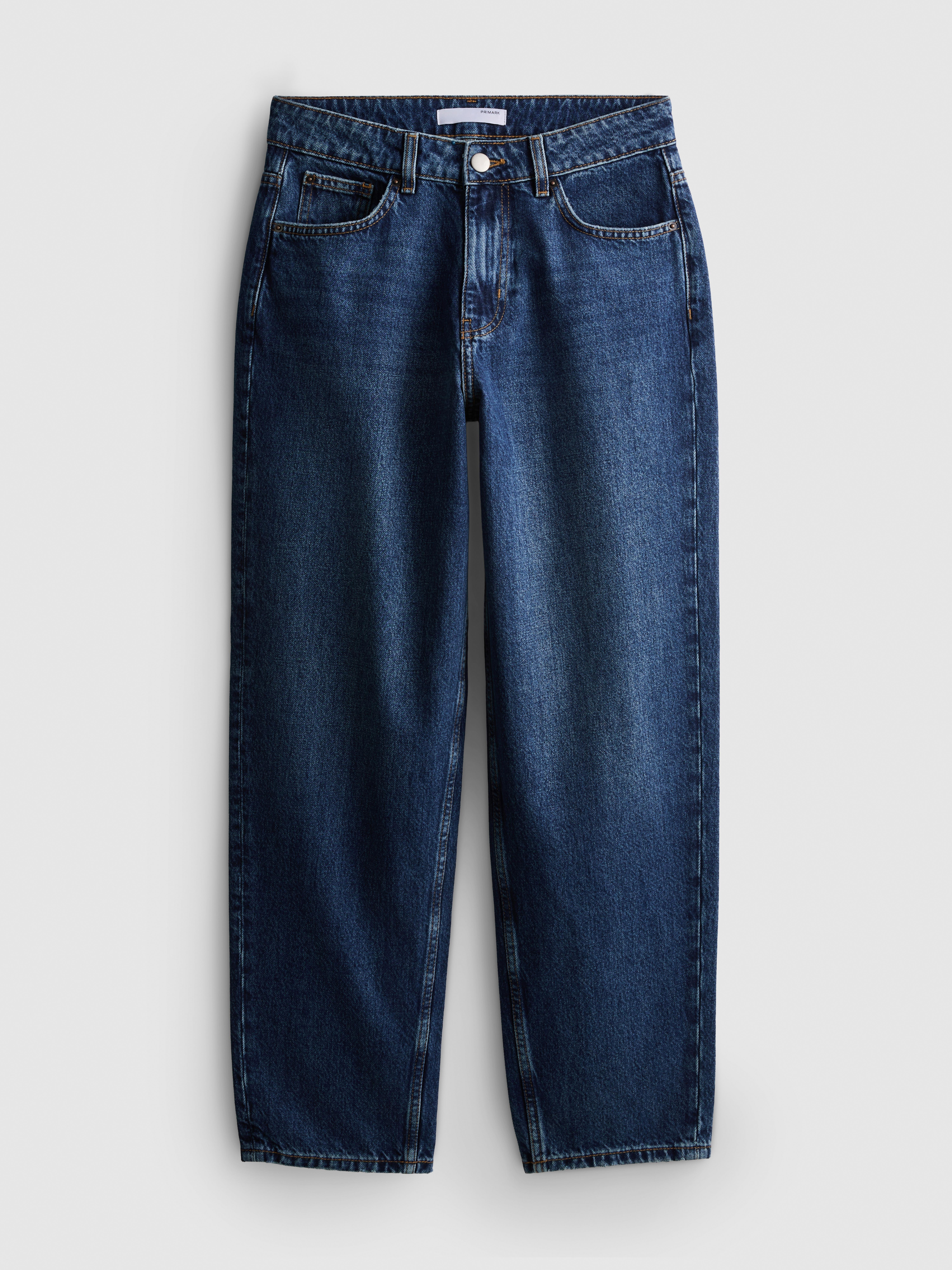 Kurze Jeans aus Baumwoll-Denim
