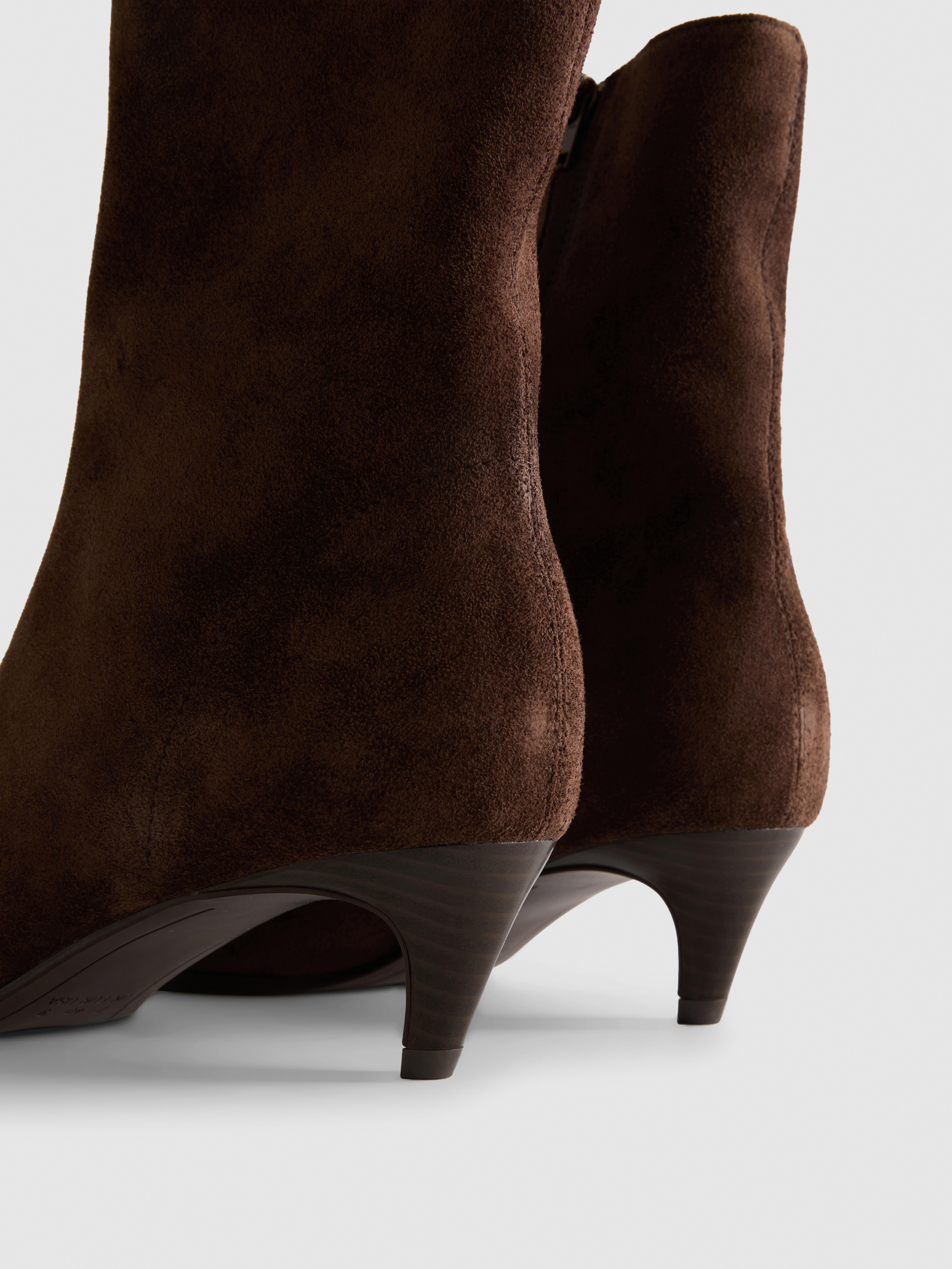 The Edit Suede Ankle Boots