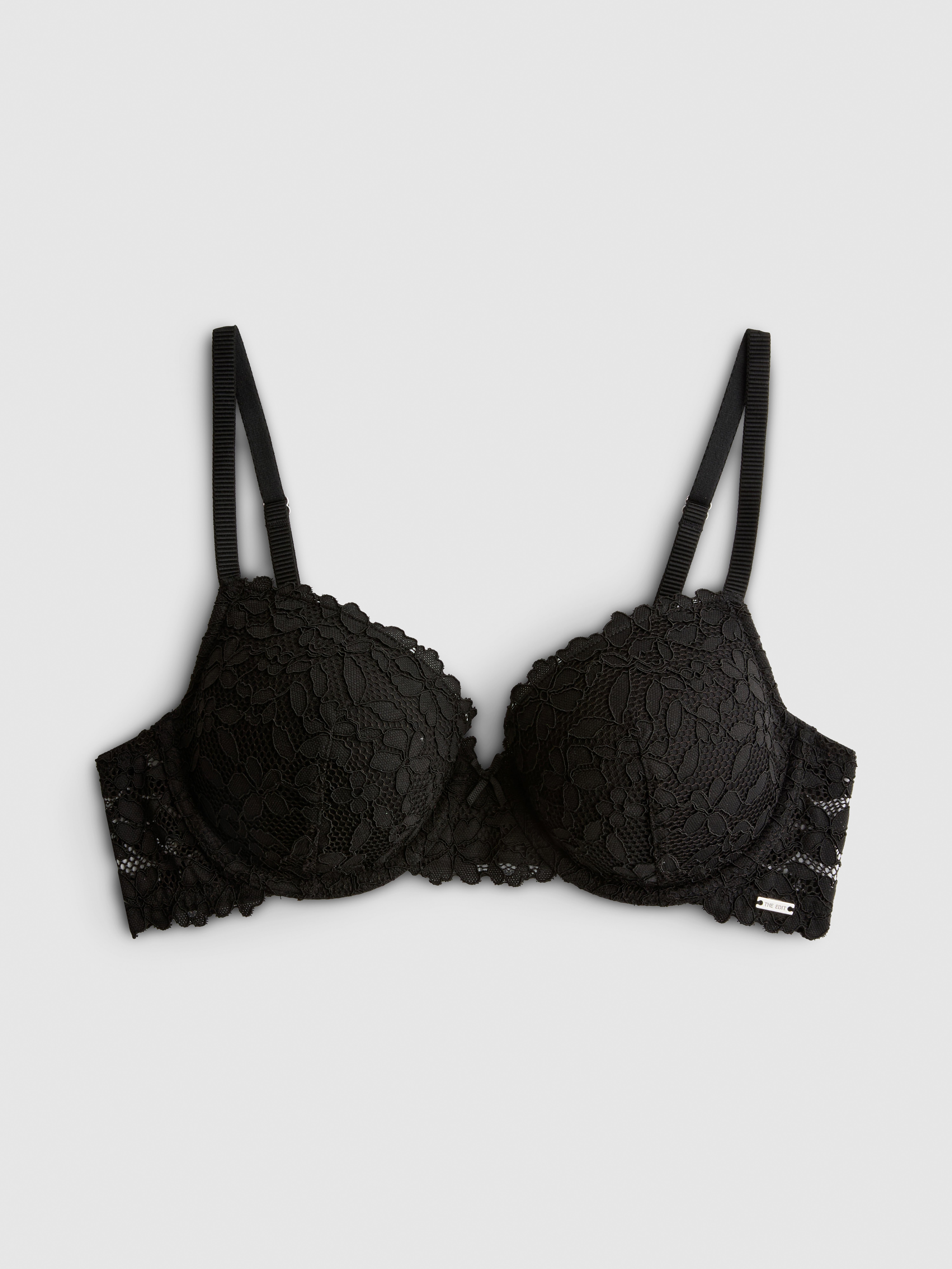 The Edit | Floral Lace T-Shirt Bra