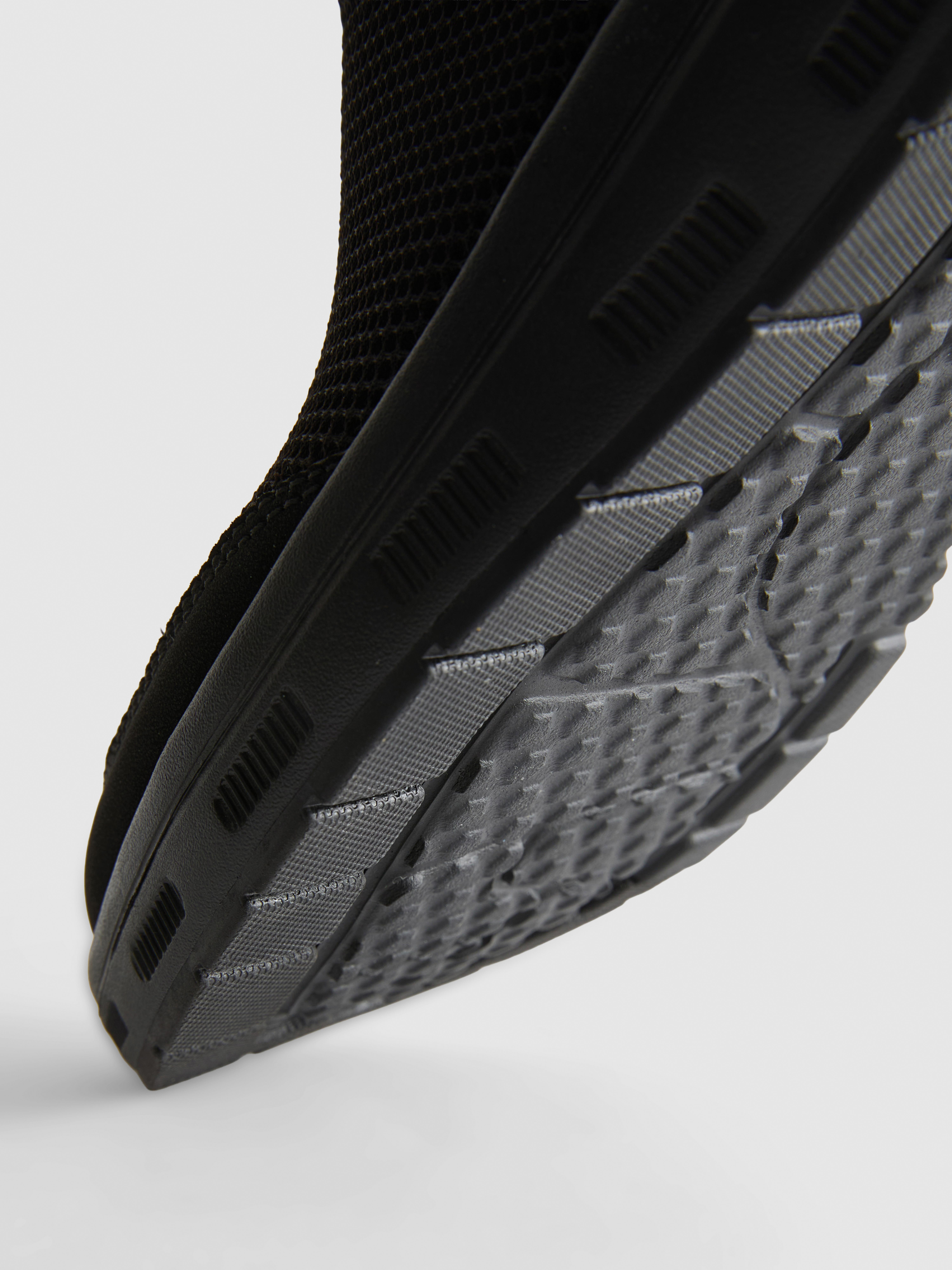 Perforated Slip-On Mules