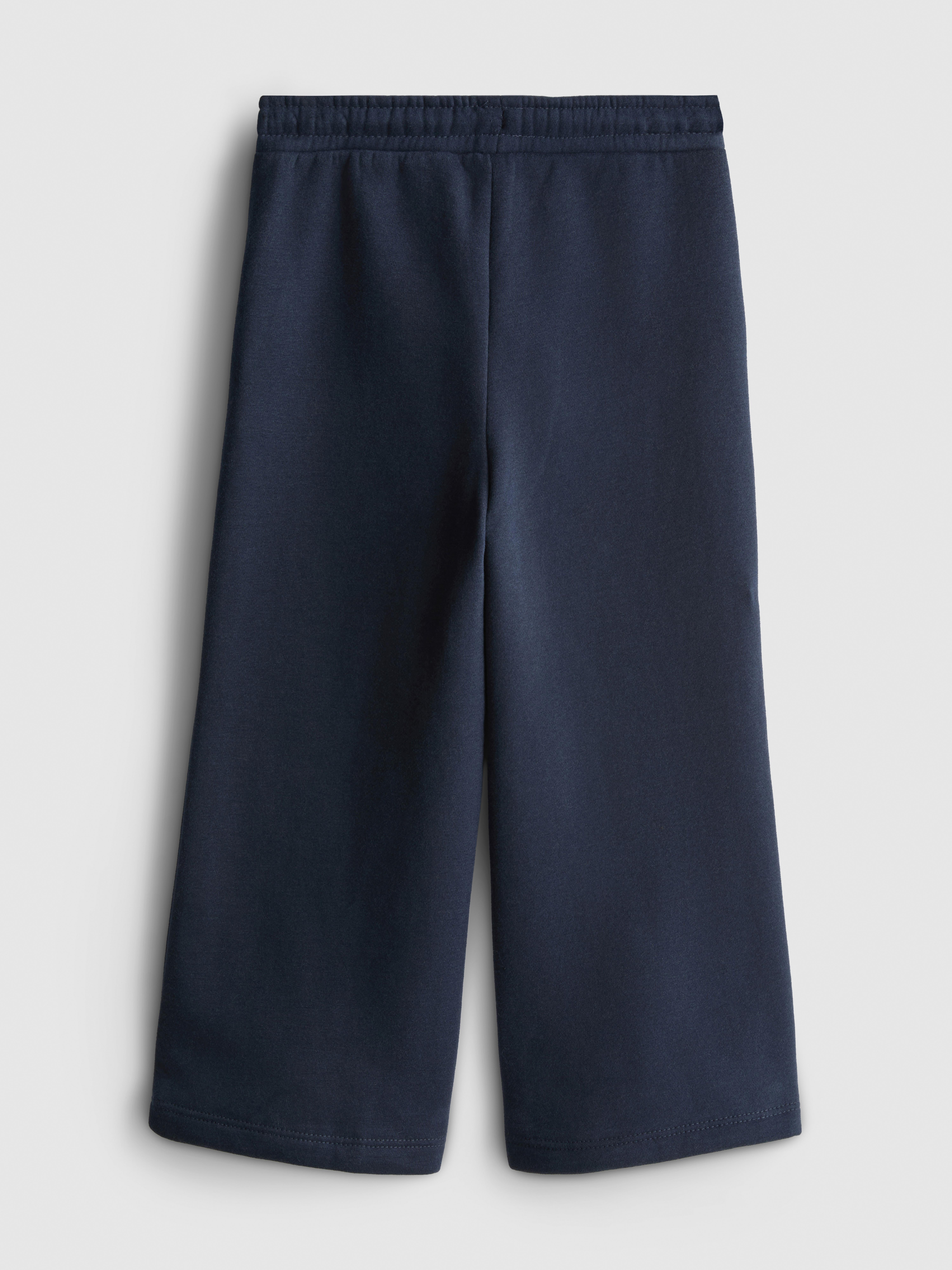 1-9yrs | Cotton-Rich Wide-Leg Joggers