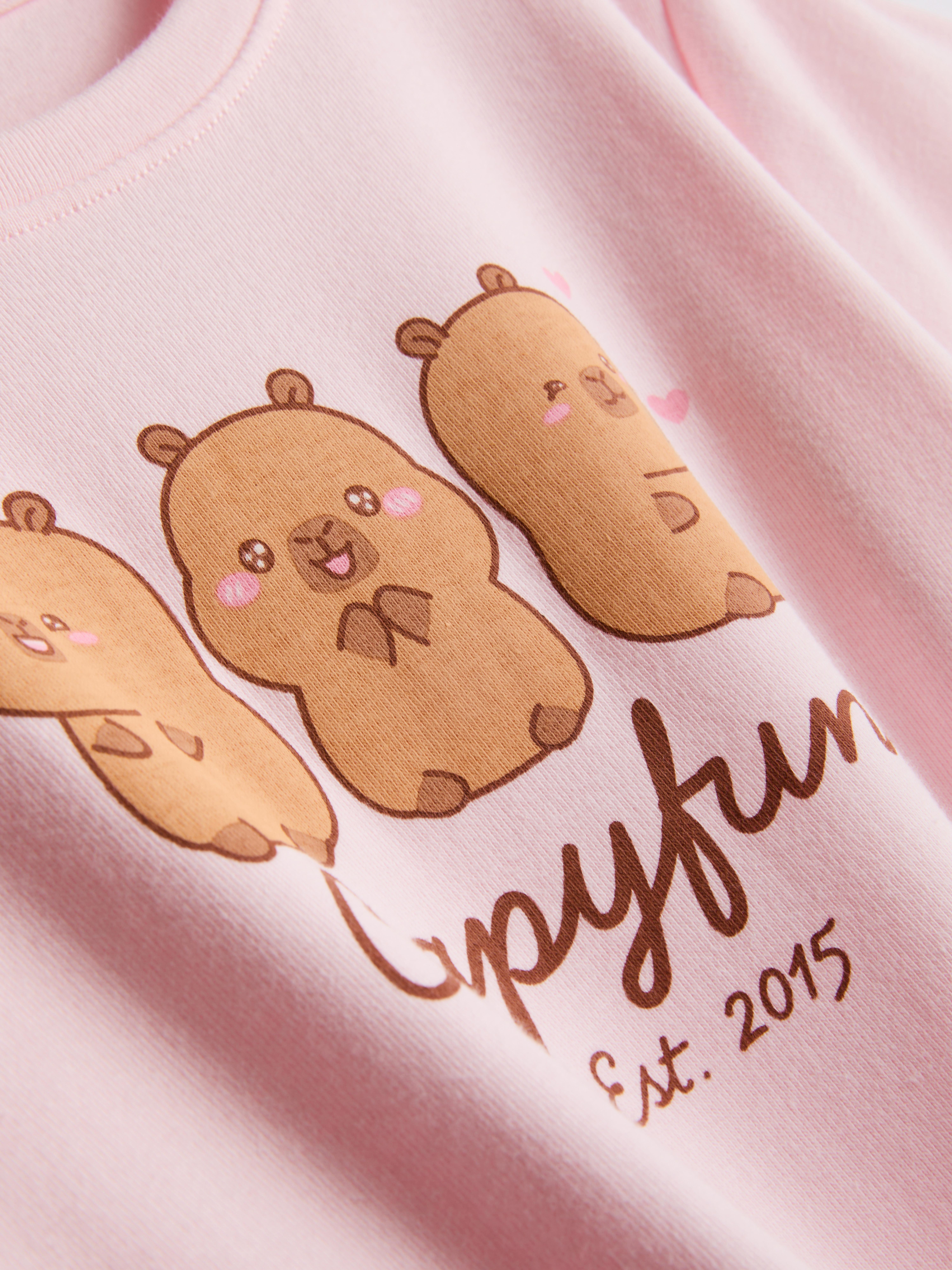 7-15yrs | CapyFun T-Shirt