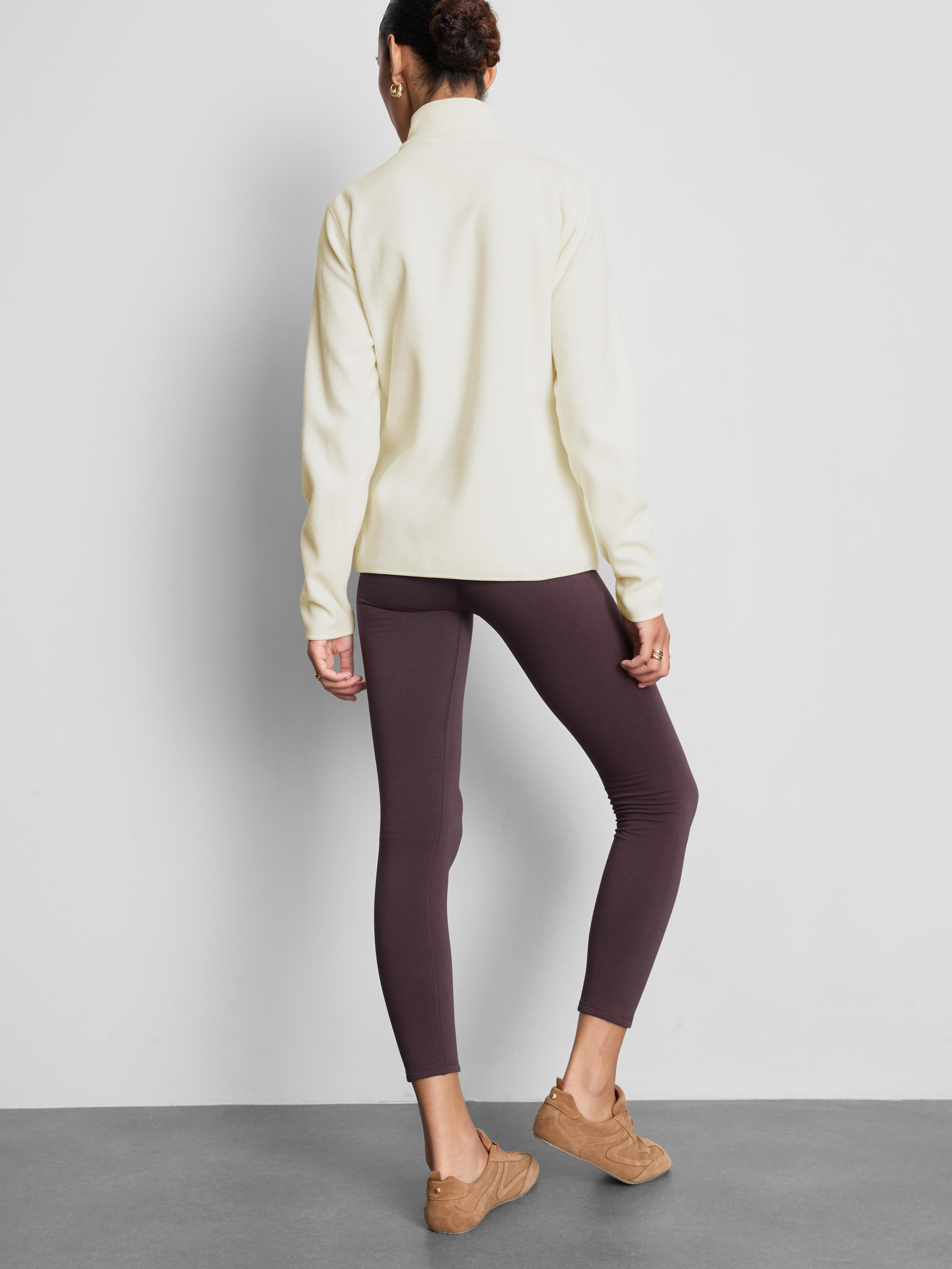Polaire à col cheminée zippé - Ivoire - Femme | Primark