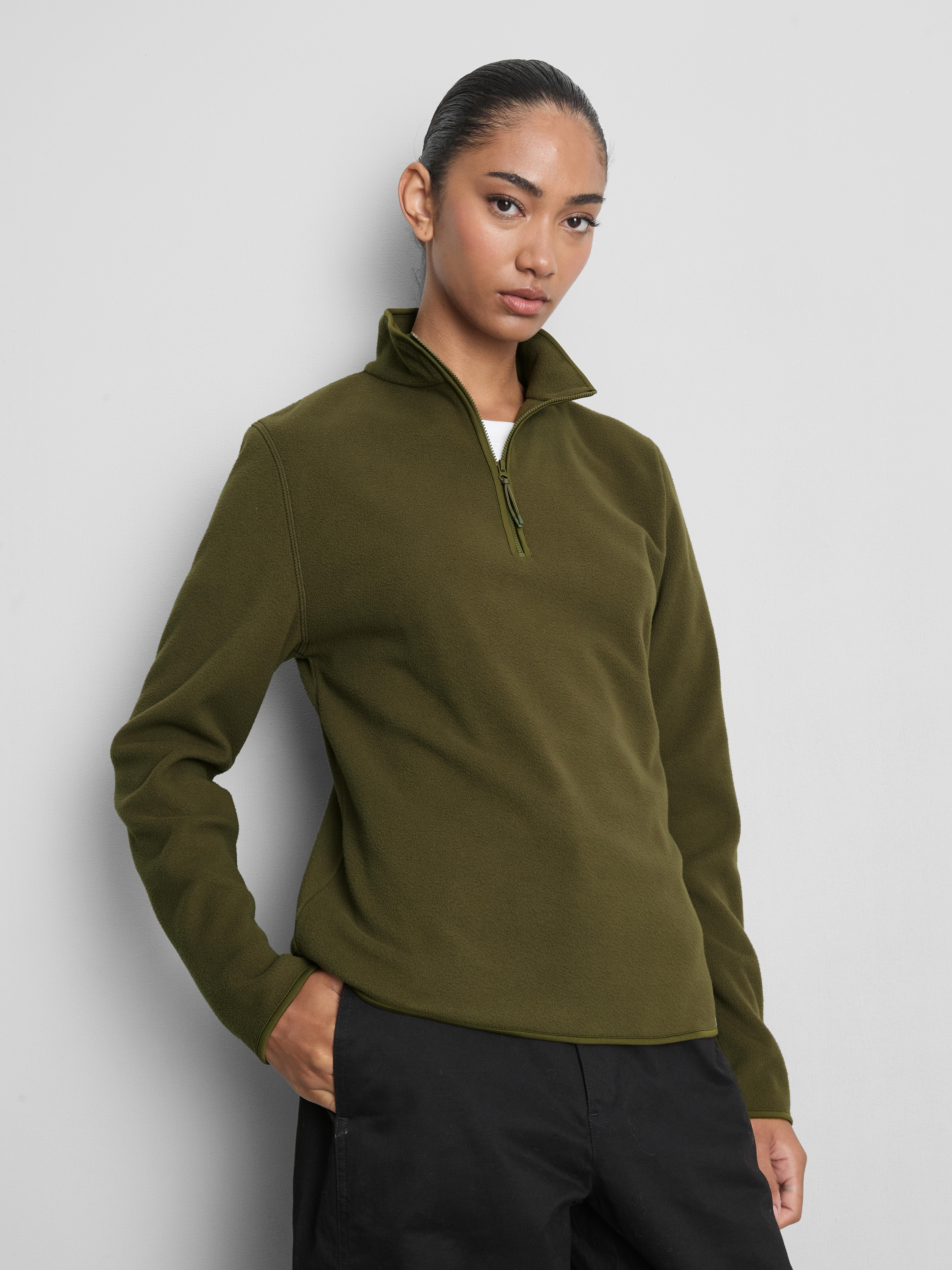 Polaire à col cheminée zippé - Vert - Femme | Primark