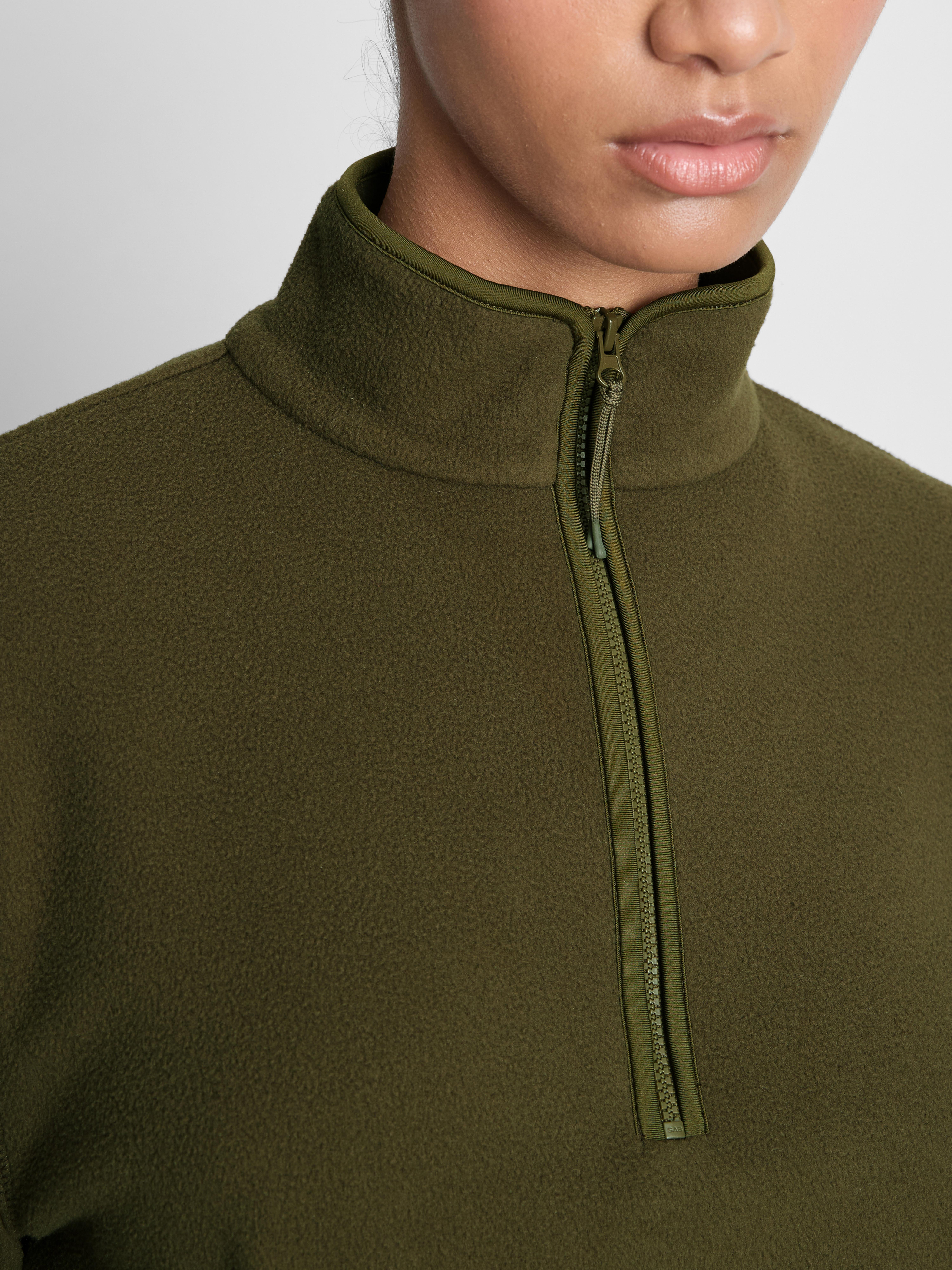 Polaire à col cheminée zippé - Vert - Femme | Primark