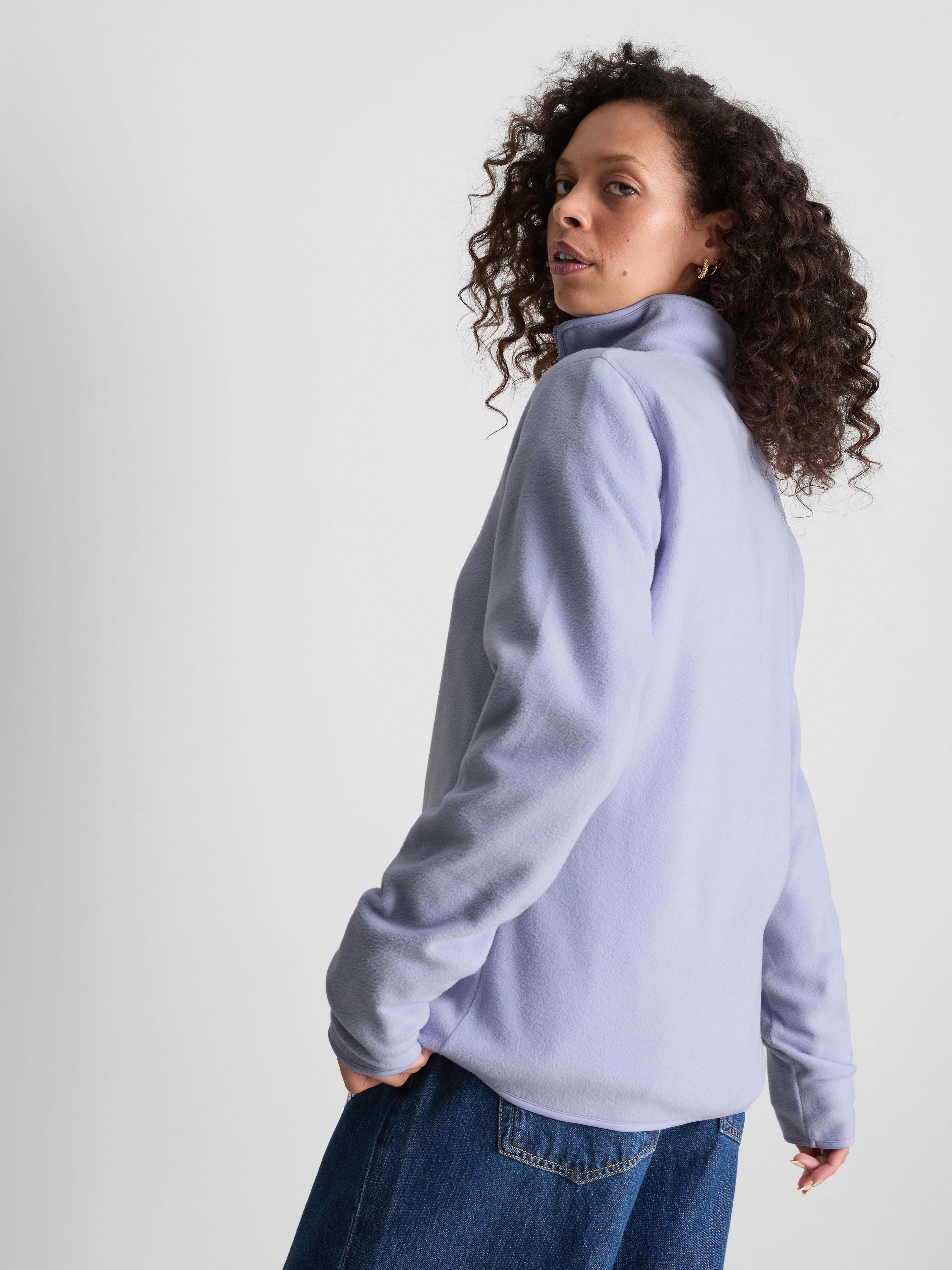 Polaire à col cheminée zippé - Violet - Femme | Primark
