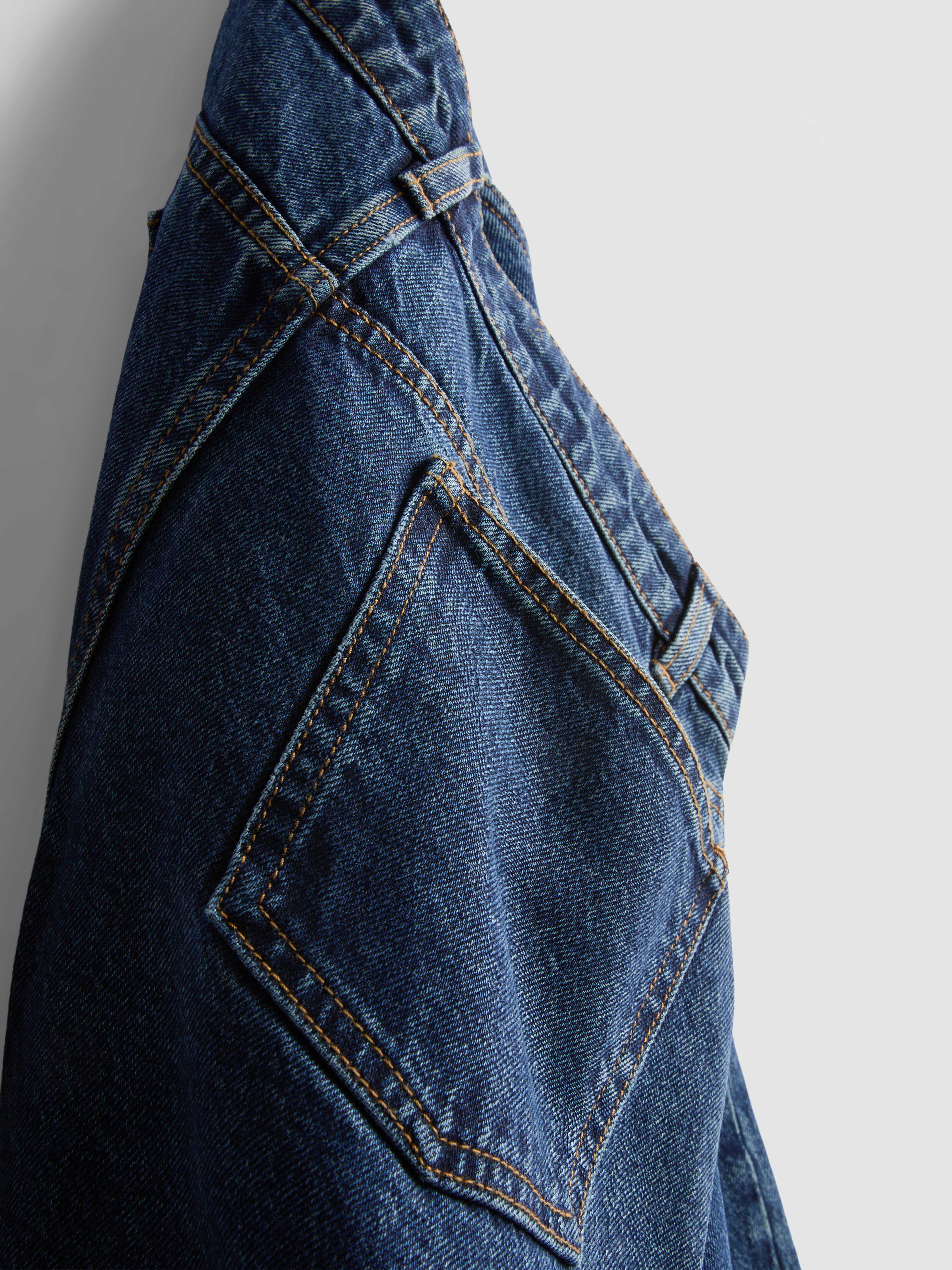 Paula Echevarría Cotton Denim Wide-Leg Jeans