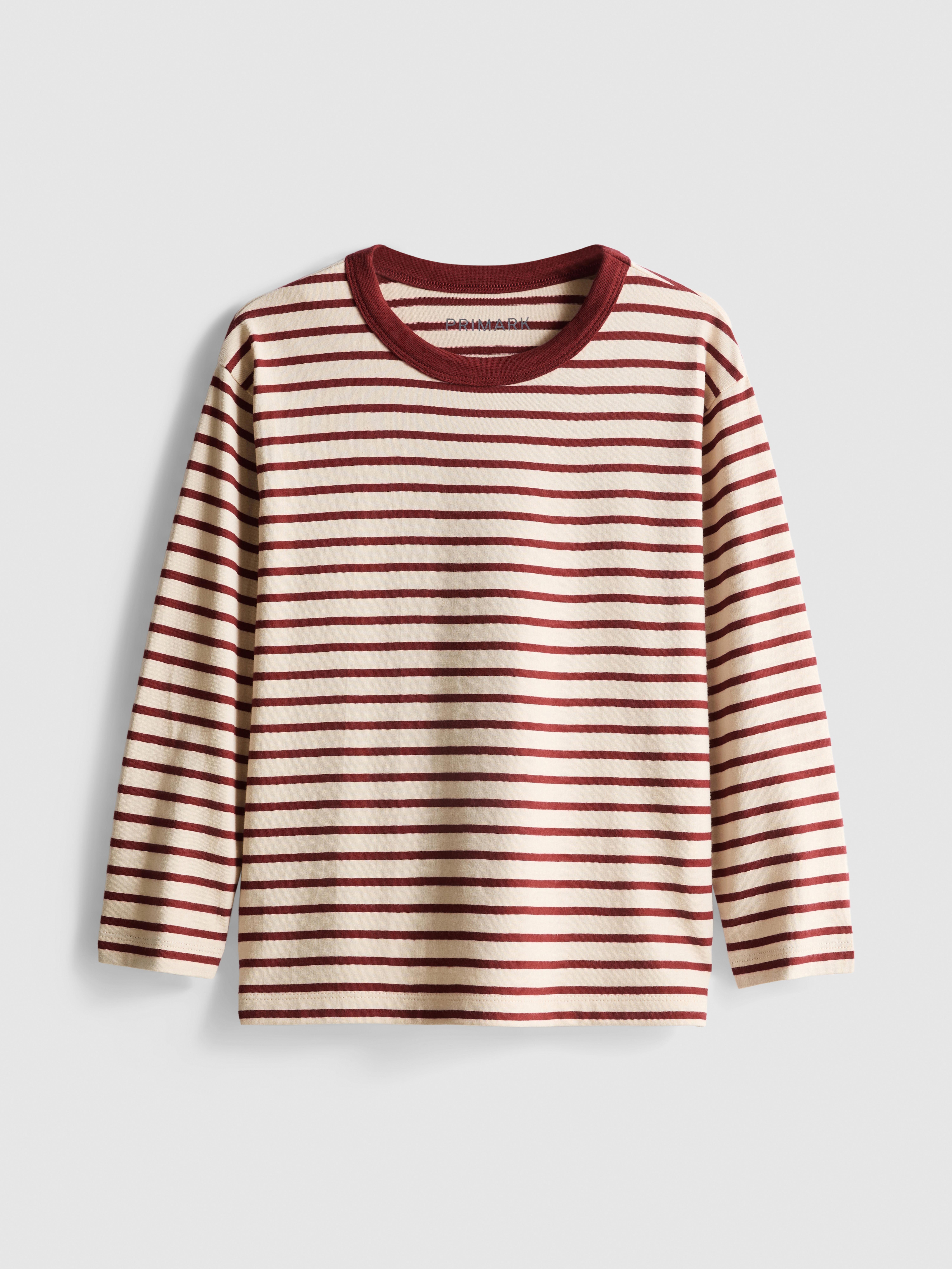 1-9yrs | Pure Cotton Stripe Long-Sleeve T-Shirt